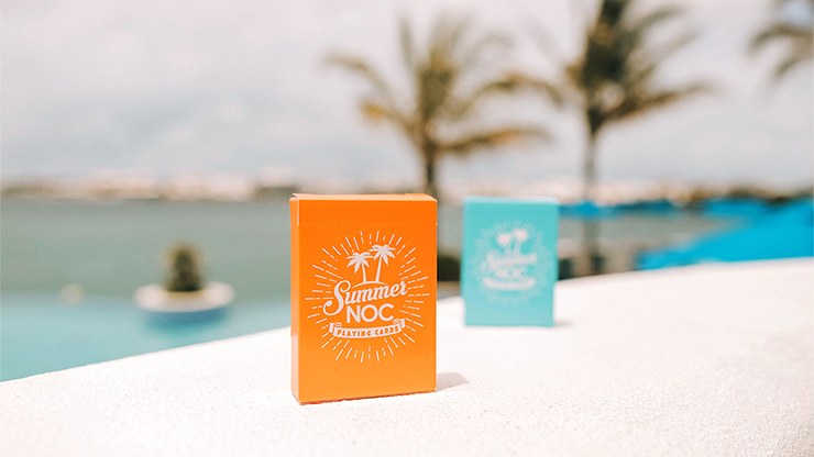 NOC Summer Limited Edition Orange T-Shirt - Lightweight, Breathable Cotton Tee for Men & Women - Perfect for Beach, Vacation, and Casual Wear