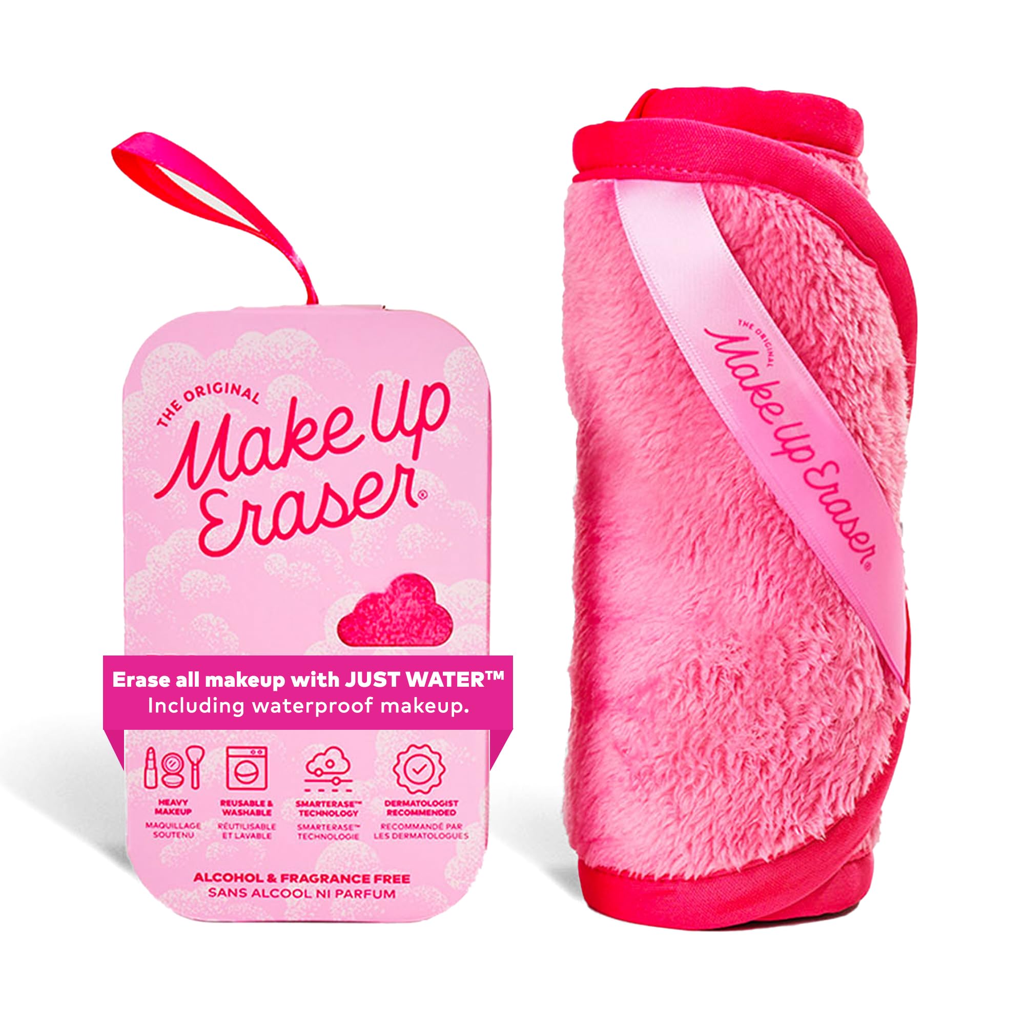Original MakeUp Eraser PRO - Water-Activated Makeup Remover Cloth for Waterproof Mascara, Eyeliner & Foundation | Gentle Reusable Face Towel for Lipstick & Sunscreen Removal | Perfect for Travel, Gym & Daily Skincare Routine