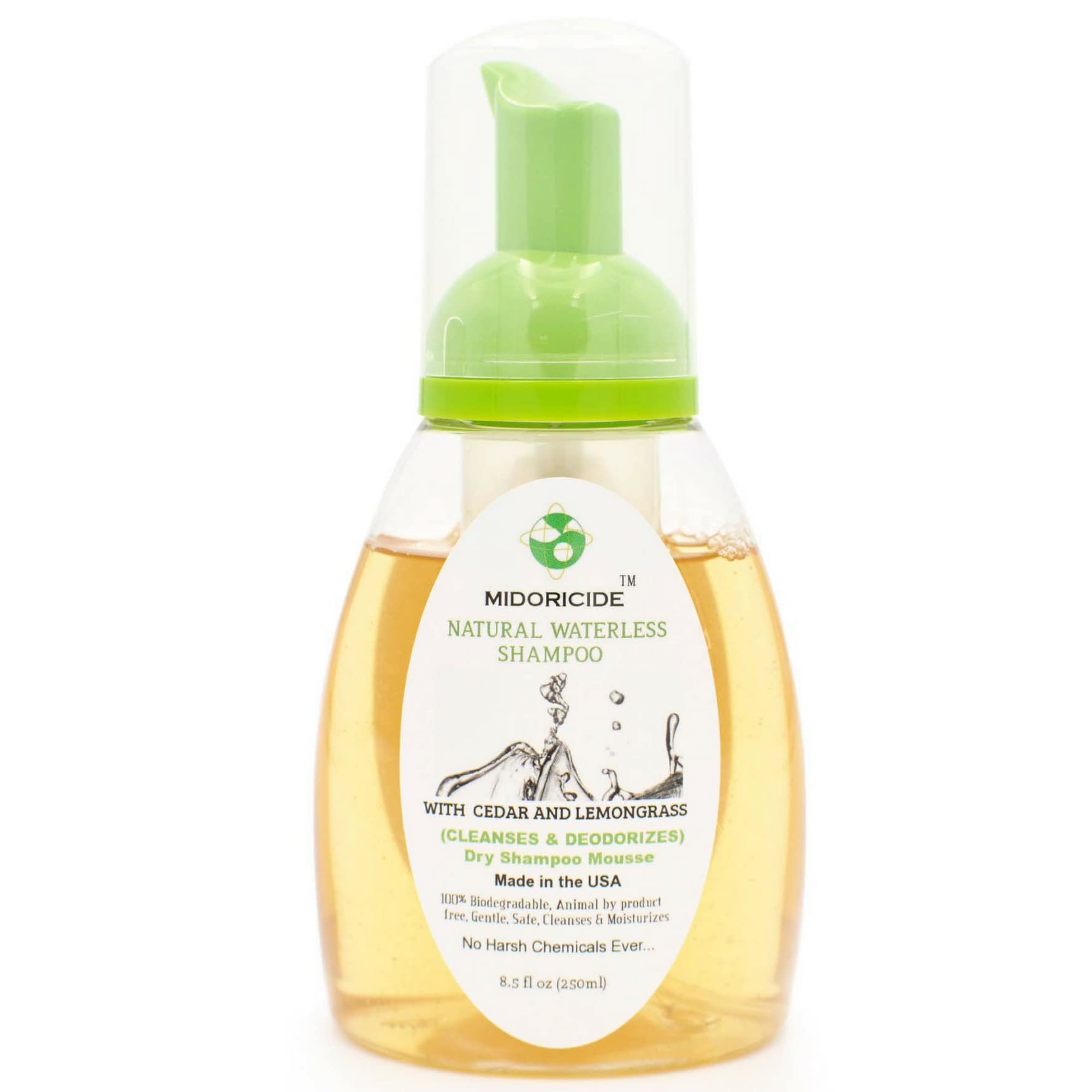 Organic Dry Shampoo for Dogs - Rinse-Free Gentle Cleansing with Certified Ingredients | Perfect for Travel, Quick Cleanups & Sensitive Skin Care