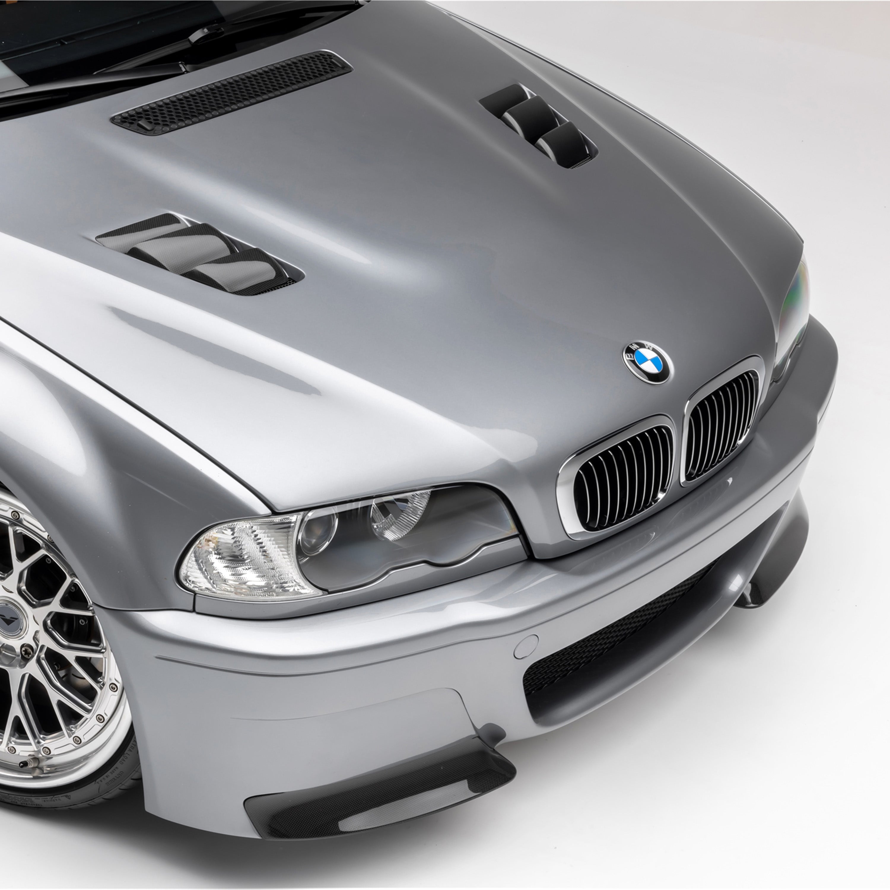 V20 Aero Hood Carbon Fiber PP 1x1 Glossy V Style™️ - Lightweight & Durable Car Hood Upgrade for Sports Cars & Tuners - Perfect for Racing, Car Shows & Performance Enhancement