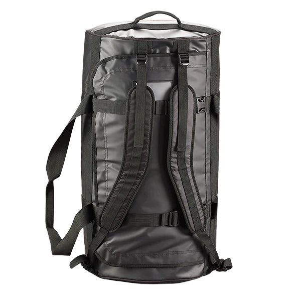 Caribee Kokoda 90L Waterproof Duffle Bag - Large Travel Duffel for Camping, Hiking & Outdoor Adventures - Black