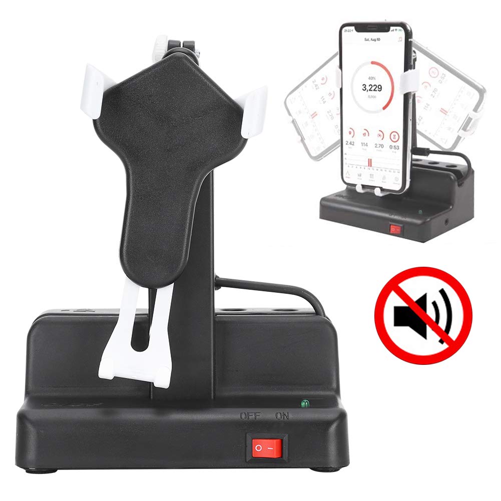 GLOGLOW Adjustable Phone Swing Step Counter - Left & Right Swing Electronic Mobile Shaker for Walking & Fitness Tracking | Perfect for Home Workouts, Outdoor Jogging & Activity Monitoring