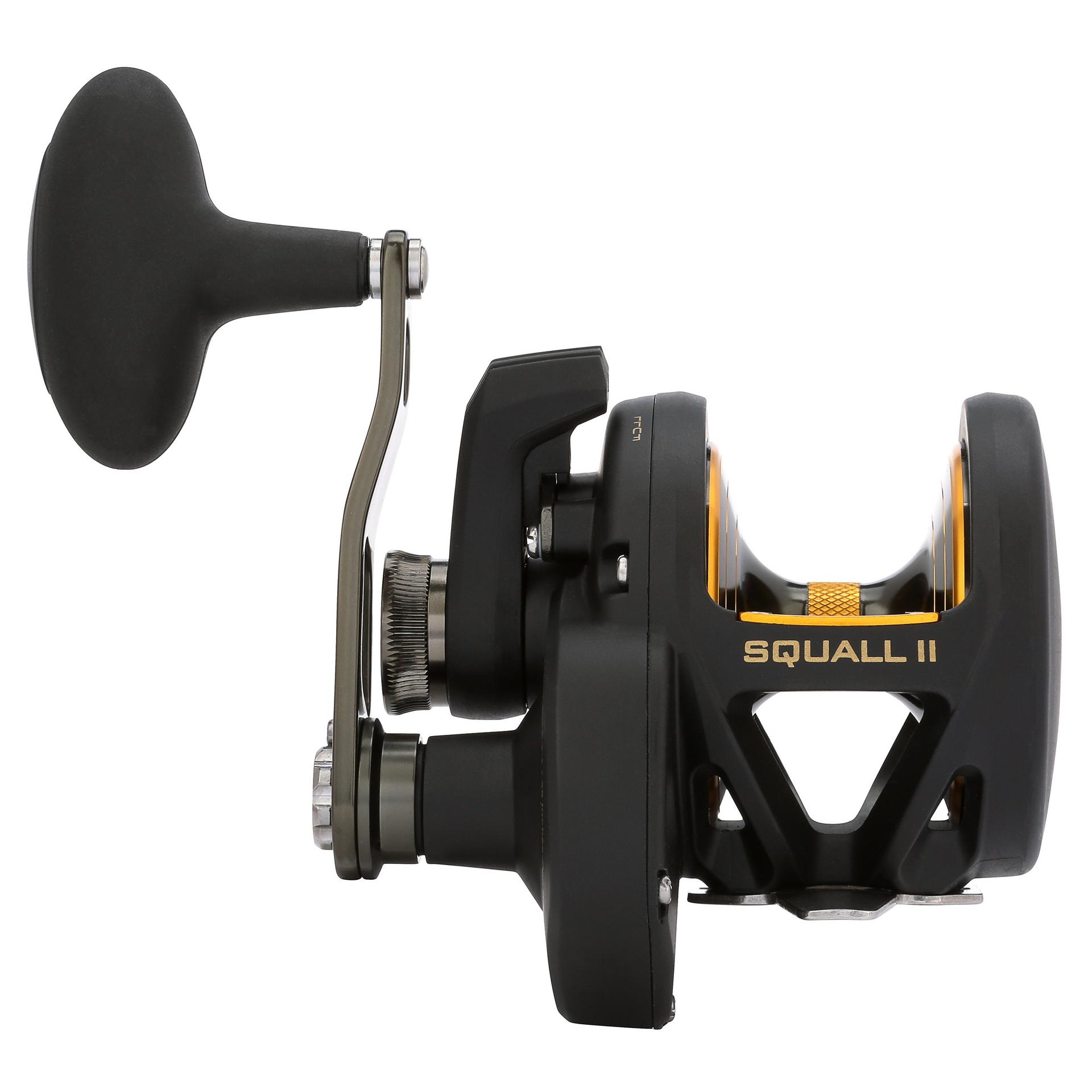 Squall® II Lever Drag Conventional Fishing Reel - Saltwater & Freshwater Trolling Reel for Offshore & Inshore Fishing