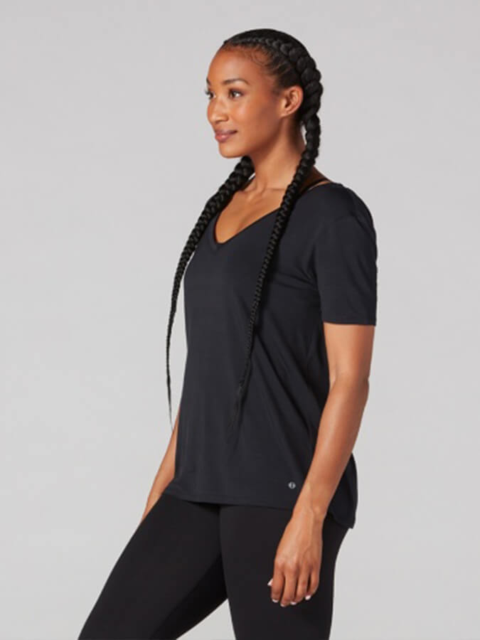 Tavi Everyday V Neck Women's Tee Top - Soft Comfortable Casual T-Shirt for Women | Perfect for Work, Weekend & Layering