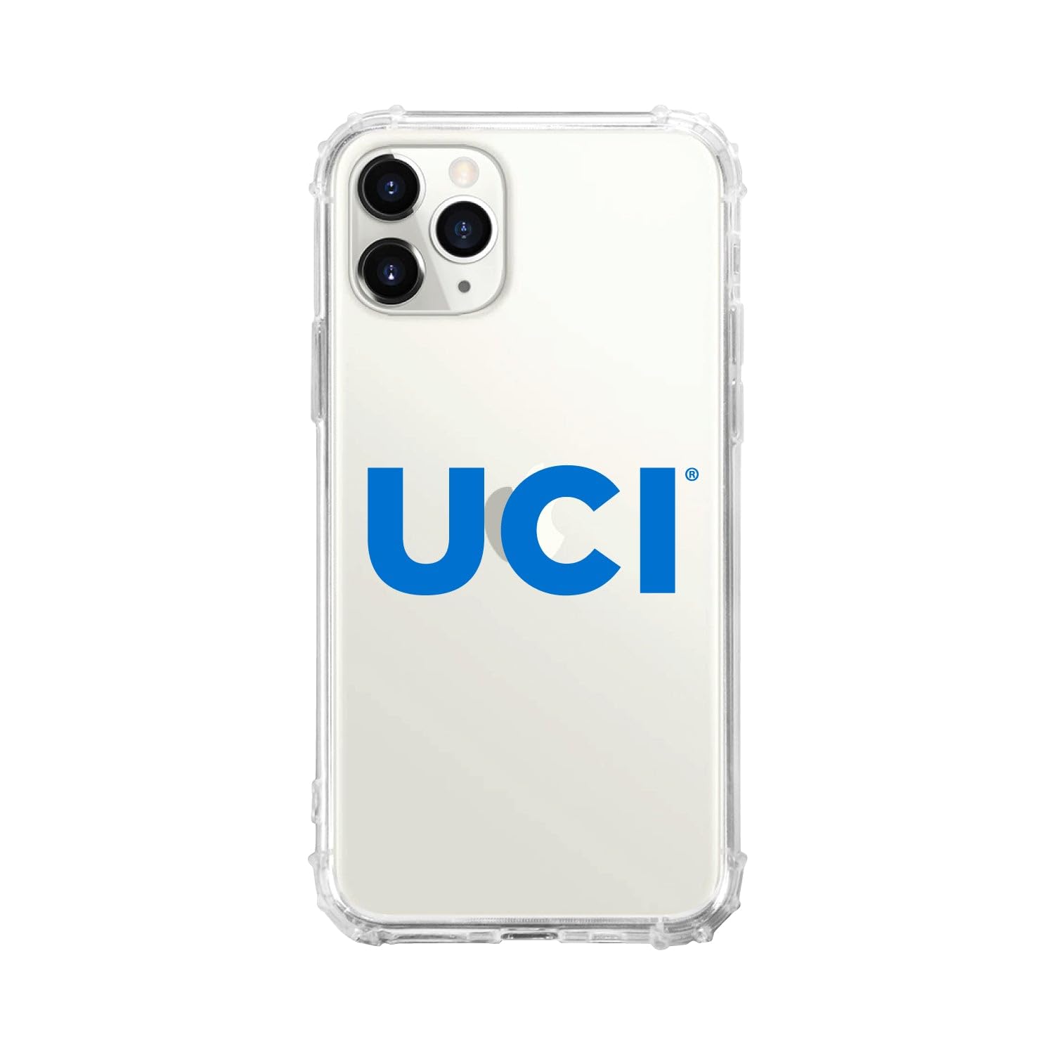OTM Essentials Durable Phone Case for iPhone 13 - Shockproof Tough Edge Protection - University of California-Irvine UCI Alumni Gift - Classic White Design | Perfect for College Students & Campus Life