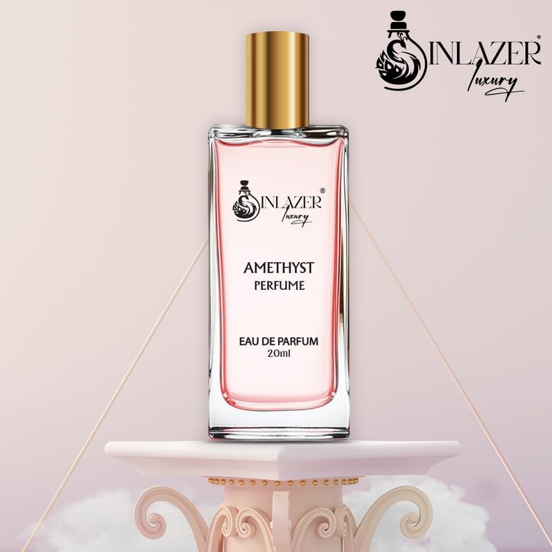 Amethyst Unisex Perfume - Long-Lasting Natural Fragrance for Men & Women | Elegant & Alluring Scent for Date Night, Office, Special Occasions & Everyday Wear