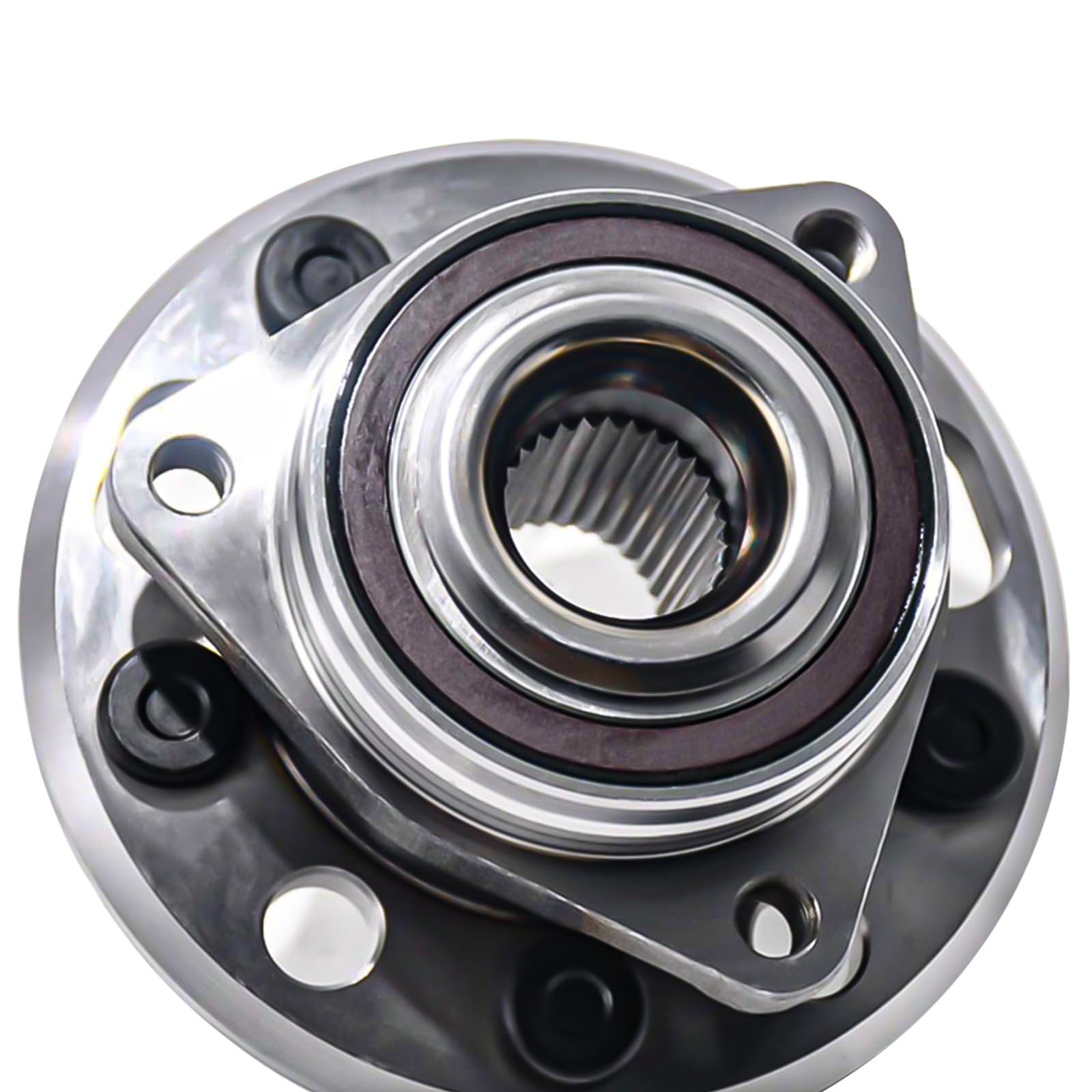 Chevrolet Malibu Limited Impala, Cadillac XTS, Buick Lacrosse Regal, SAAB 9-5 Front & Rear Wheel Bearing Hub Assembly with ABS Magnetic Ring - 5 Lug 2-Pack for Smooth Ride & Easy Installation