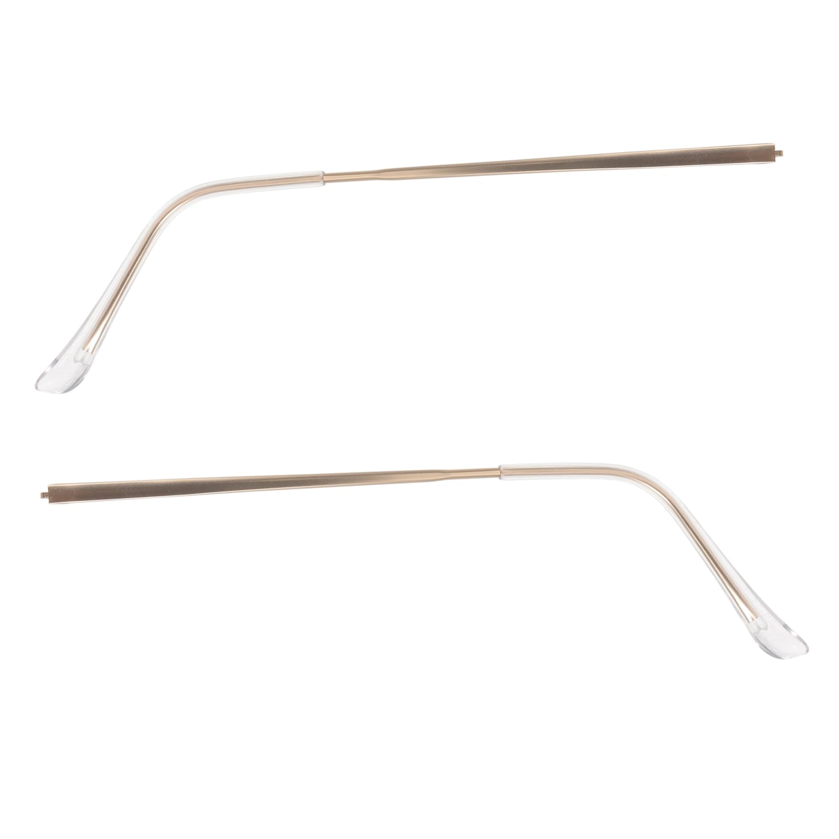 BUTIFULSIC Set of 2 Alloy Glasses Frame Temple Tips - Replacement Parts for Glasses & Sunglasses Arms - Perfect for Eyewear Repair and Comfort Enhancement at Home or Office