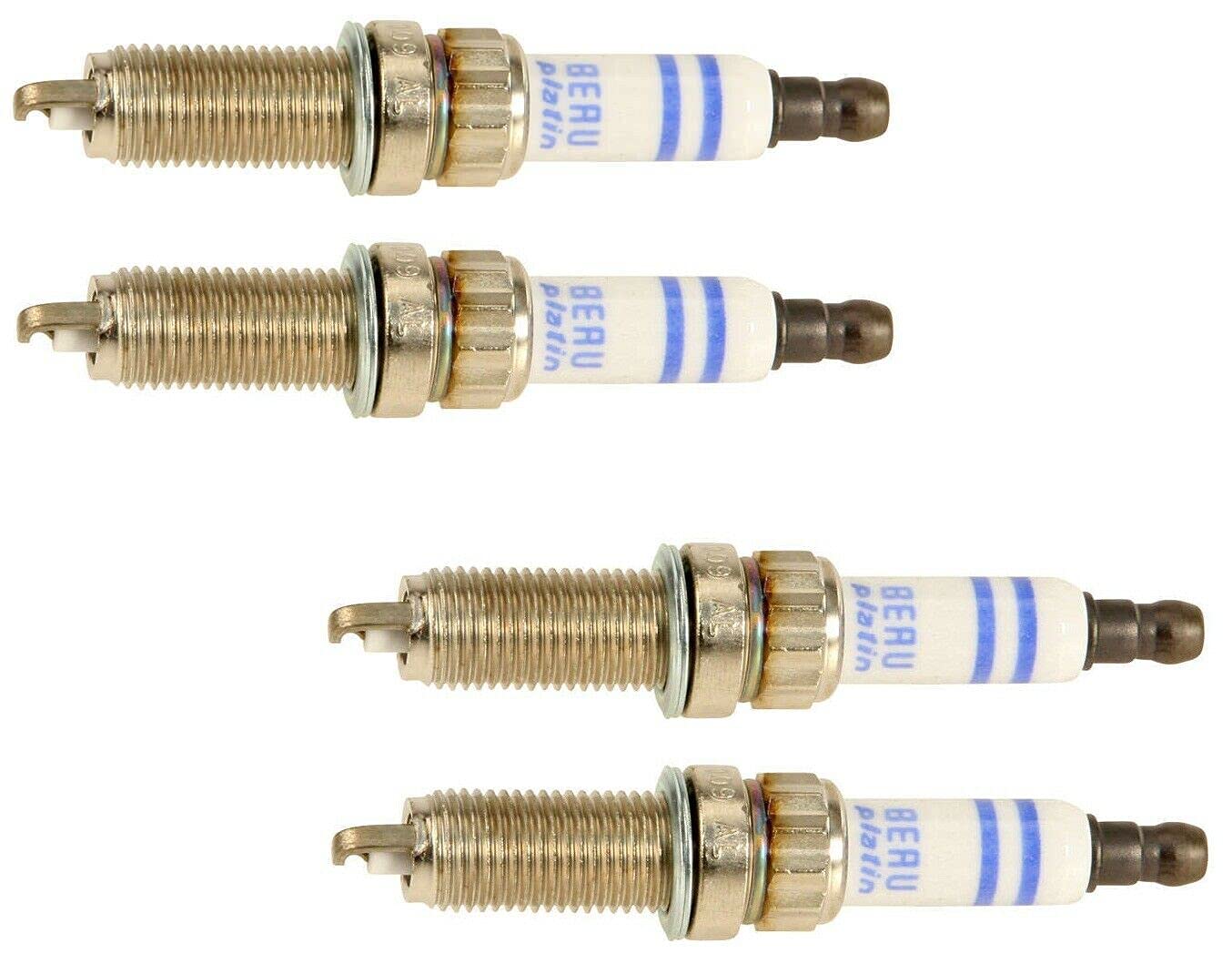 High Performance Replacement Spark Plugs Set of 4 - Best for Mini Cooper Paceman | Durable Ignition Plugs for Enhanced Engine Power & Fuel Efficiency | Ideal for City Driving & Highway Performance