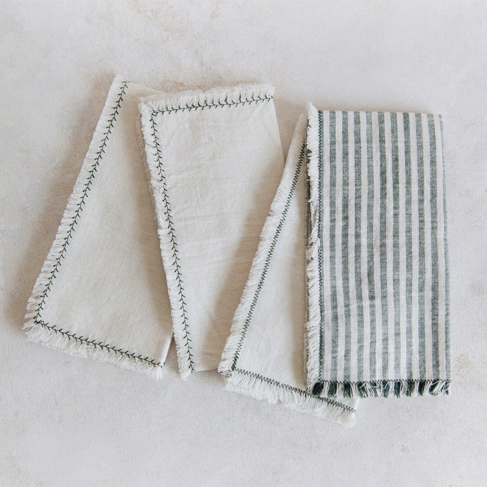 Premium Cotton Napkin Set - 12-Piece Soft & Absorbent Cloth Napkins for Everyday Dining, Parties & Special Occasions