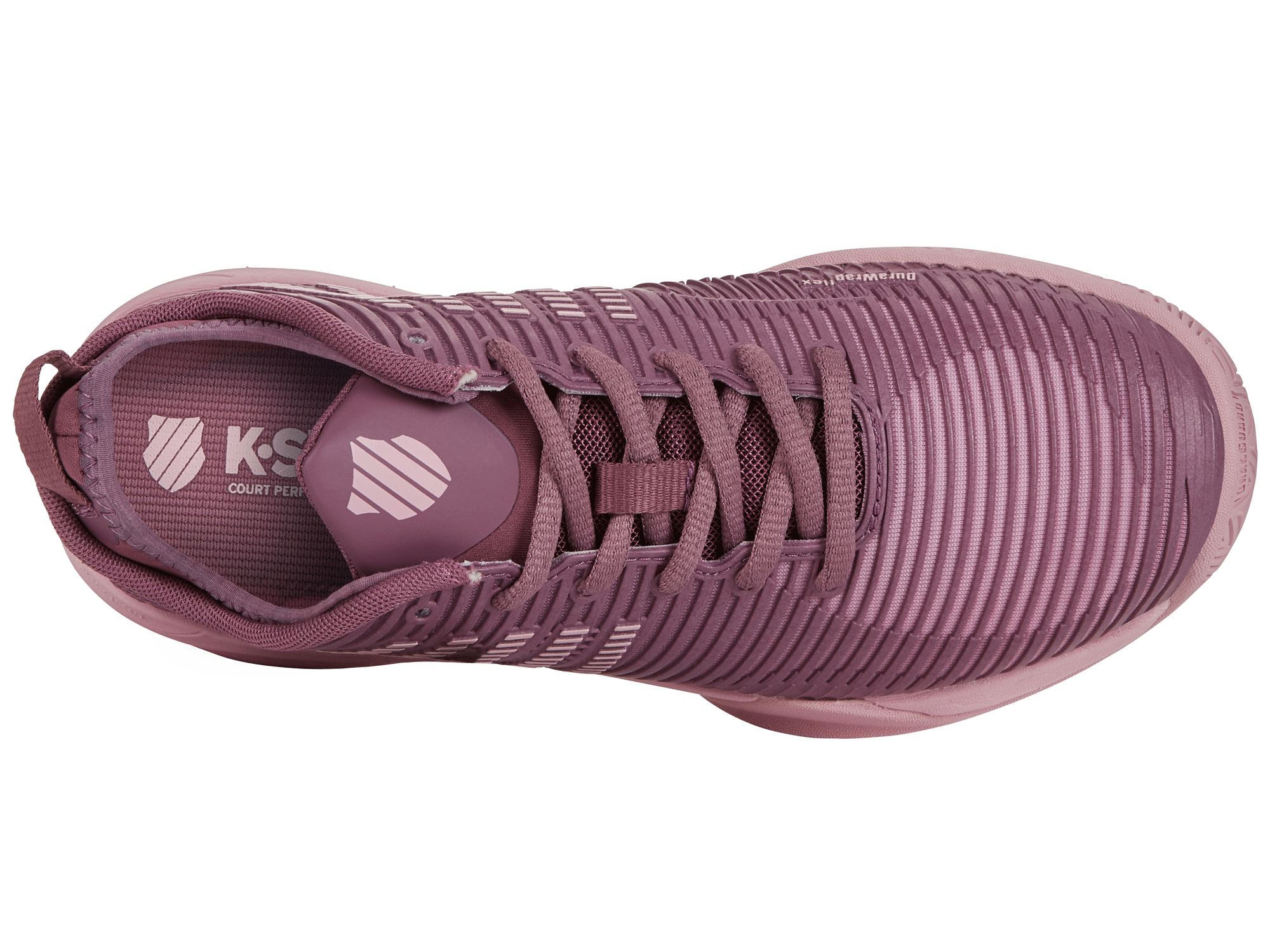 Hypercourt Supreme Women's Tennis Shoes - Grape Nectar/Cameo Pink | Lightweight & Durable Court Shoes for Women | Perfect for Tennis, Pickleball & Casual Wear