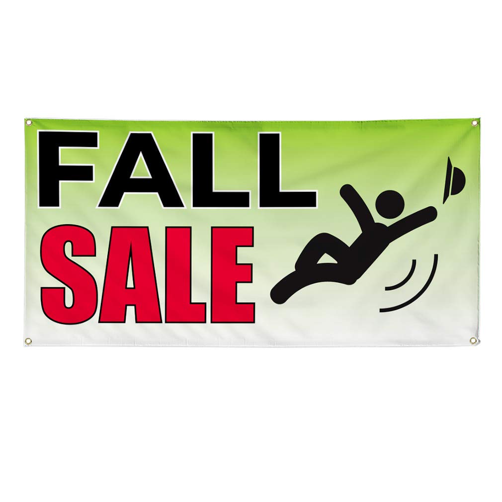 Vinyl Banner - 60x144 Inches, 10 Grommets - Durable Weatherproof Outdoor Advertising Sign for Business, Yard, Industrial Use - Multiple Sizes Available - Perfect for Events, Sales, Construction Sites & Parking Lot Signs