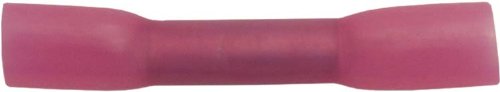 50 Pack 22-16 AWG Red Heat Shrink Butt Connectors - Waterproof Electrical Wire Connectors for Automotive, Marine & DIY Electrical Repairs
