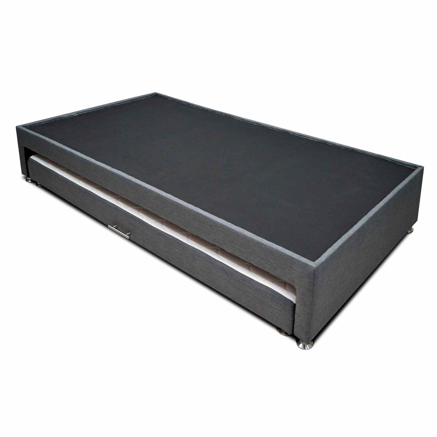 Dreamer Grey 120x35cm Bed Slat for Semi-Double 120x190cm Mattress - Durable Wooden Support for Bed Frames, Ideal for Guest Rooms & Dormitories