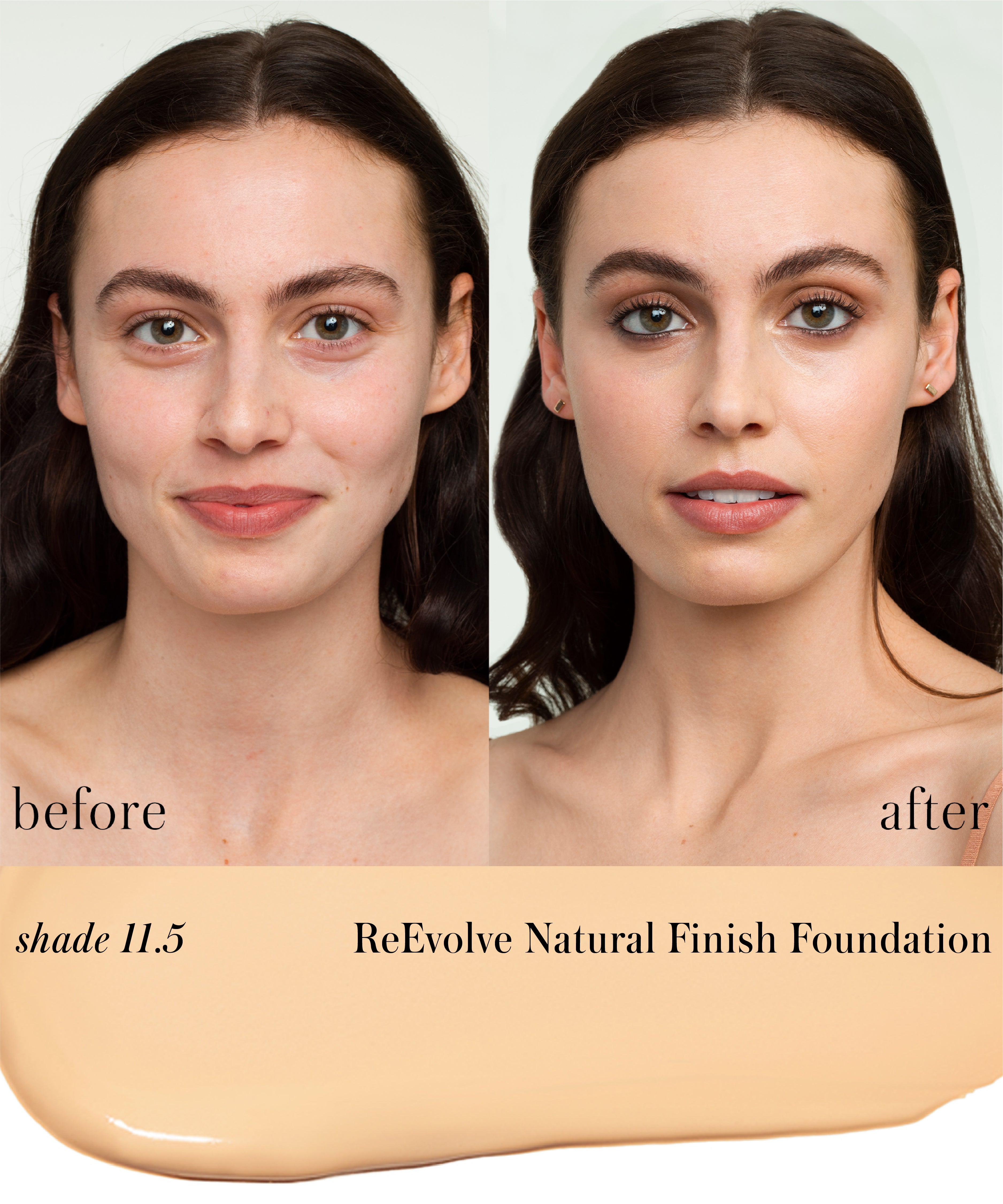 ReEvolve Natural Finish Liquid Foundation - Lightweight, Buildable Coverage for Flawless Skin | Perfect for Everyday Wear & Special Occasions
