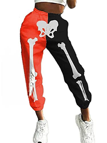F Black + Orange Bones