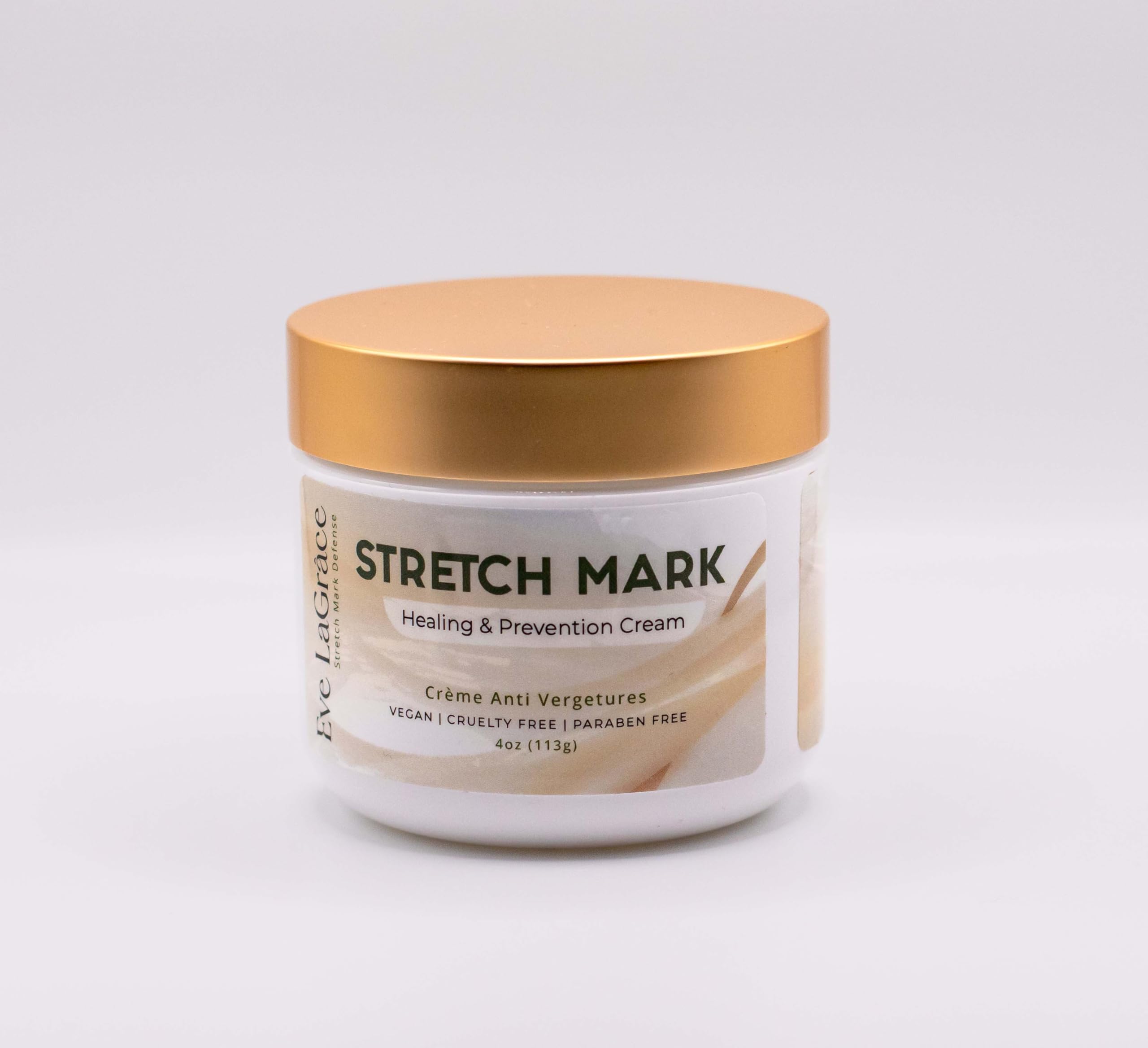 Stretch Mark Cream for Pregnancy & Weight Loss - 4oz Healing & Prevention Lotion, Vegan, Cruelty-Free, Paraben-Free - Perfect for Moms & Postpartum Skin Care