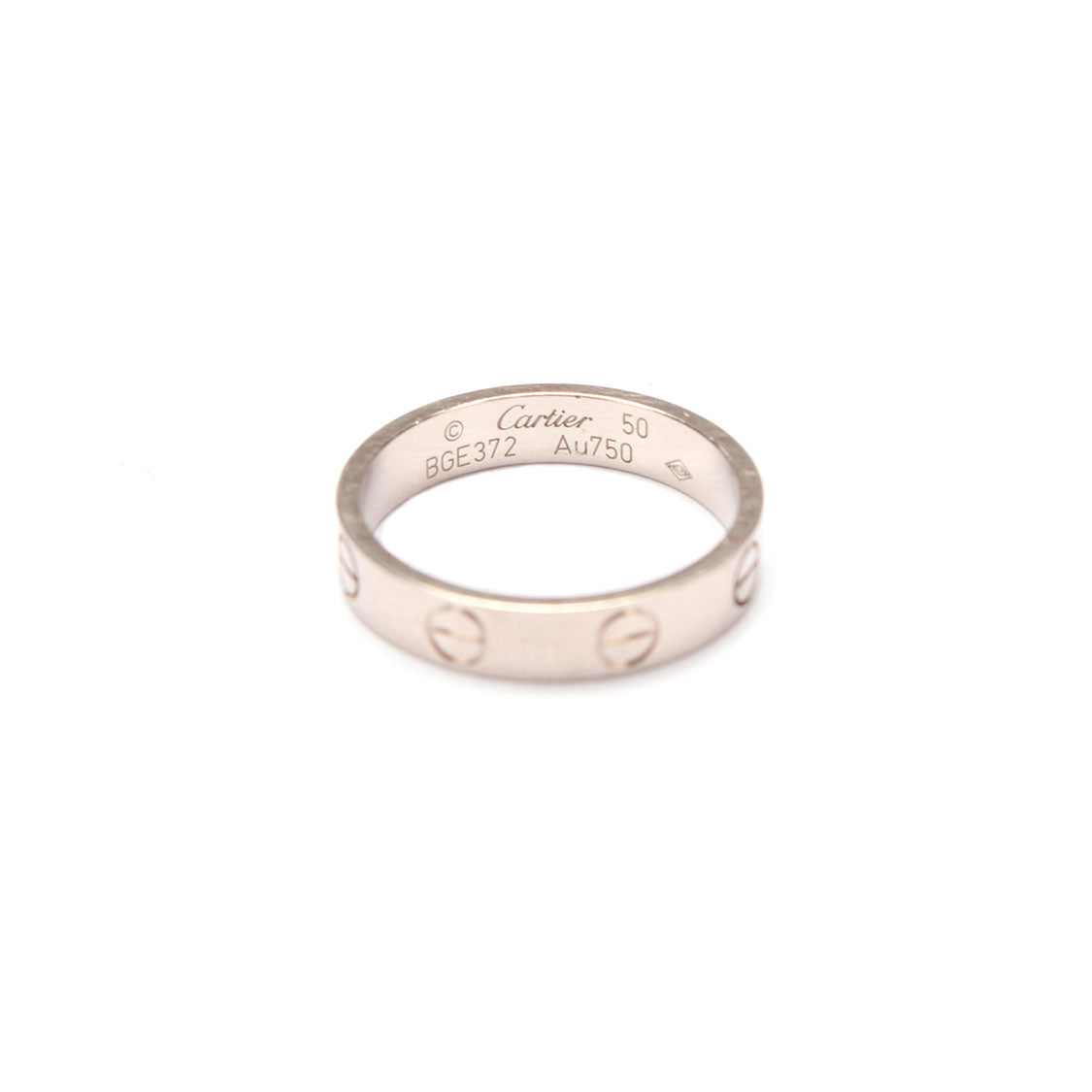 18K Gold Mini Love Ring for Women - Dainty & Elegant Jewelry Gift for Valentine's Day, Anniversary, or Proposal - Perfect for Everyday Wear & Special Occasions