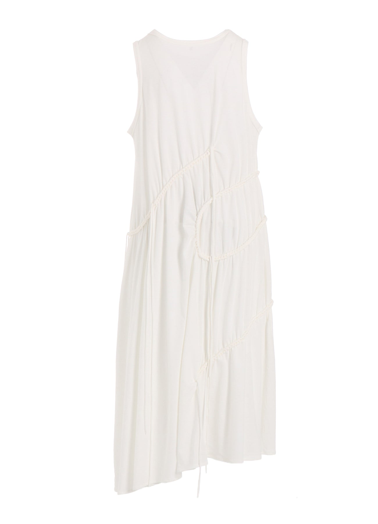 Soft Cotton Jersey Chain Stitch Sleeveless Dress for Women - Casual Summer Dress for Beach, Vacation & Everyday Wear