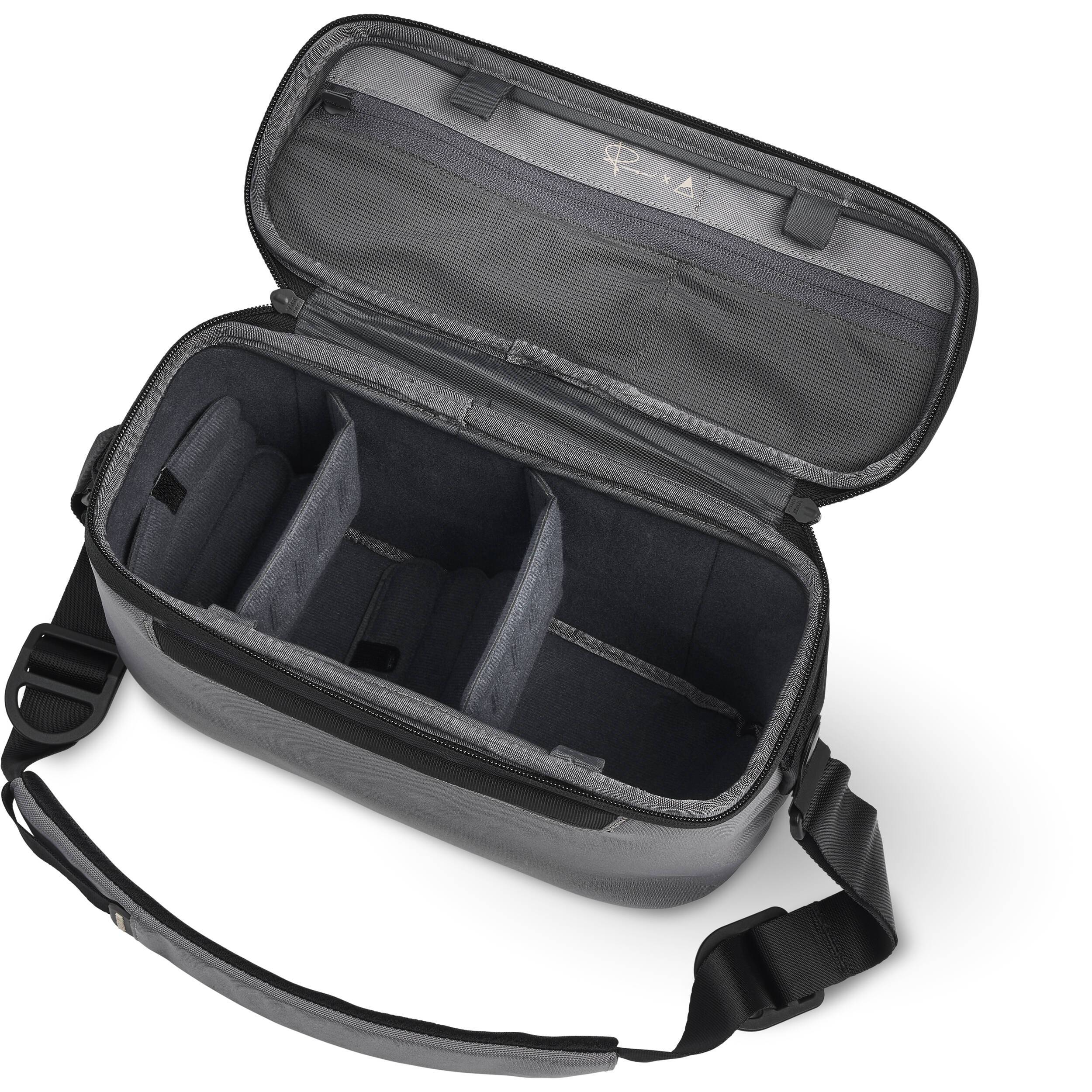 Nomatic LUMA Camera Sling Bag (12L, Stone) - Waterproof & Lightweight for DSLR Mirrorless Cameras - Perfect for Travel, Hiking & Photography Enthusiasts