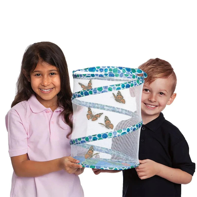 The Very Hungry Caterpillar™ Butterfly Growing Kit - Educational STEM Toy for Kids, Live Caterpillar to Butterfly Transformation Kit - Perfect for Homeschooling & Nature Learning Activities