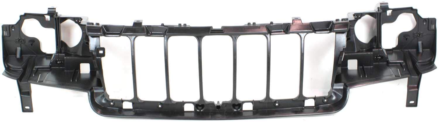 Garage-Pro Header Panel Compatible with JEEP GRAND CHEROKEE 2004 - Headlight Mounting Panel Replacement Part - Durable Plastic Construction - Perfect for Headlight Repair & Restoration Projects