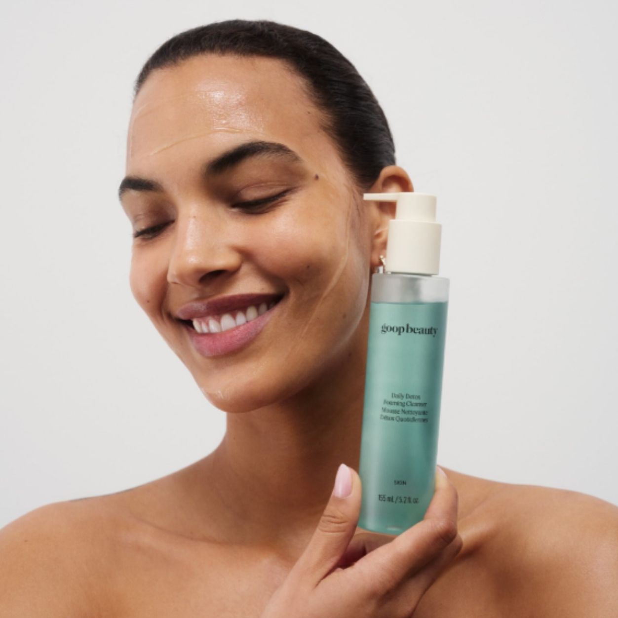 Best Daily Detox Foaming Cleanser for Acne & Oily Skin - Deep Pore Cleansing Face Wash - Morning & Night Skincare Routine