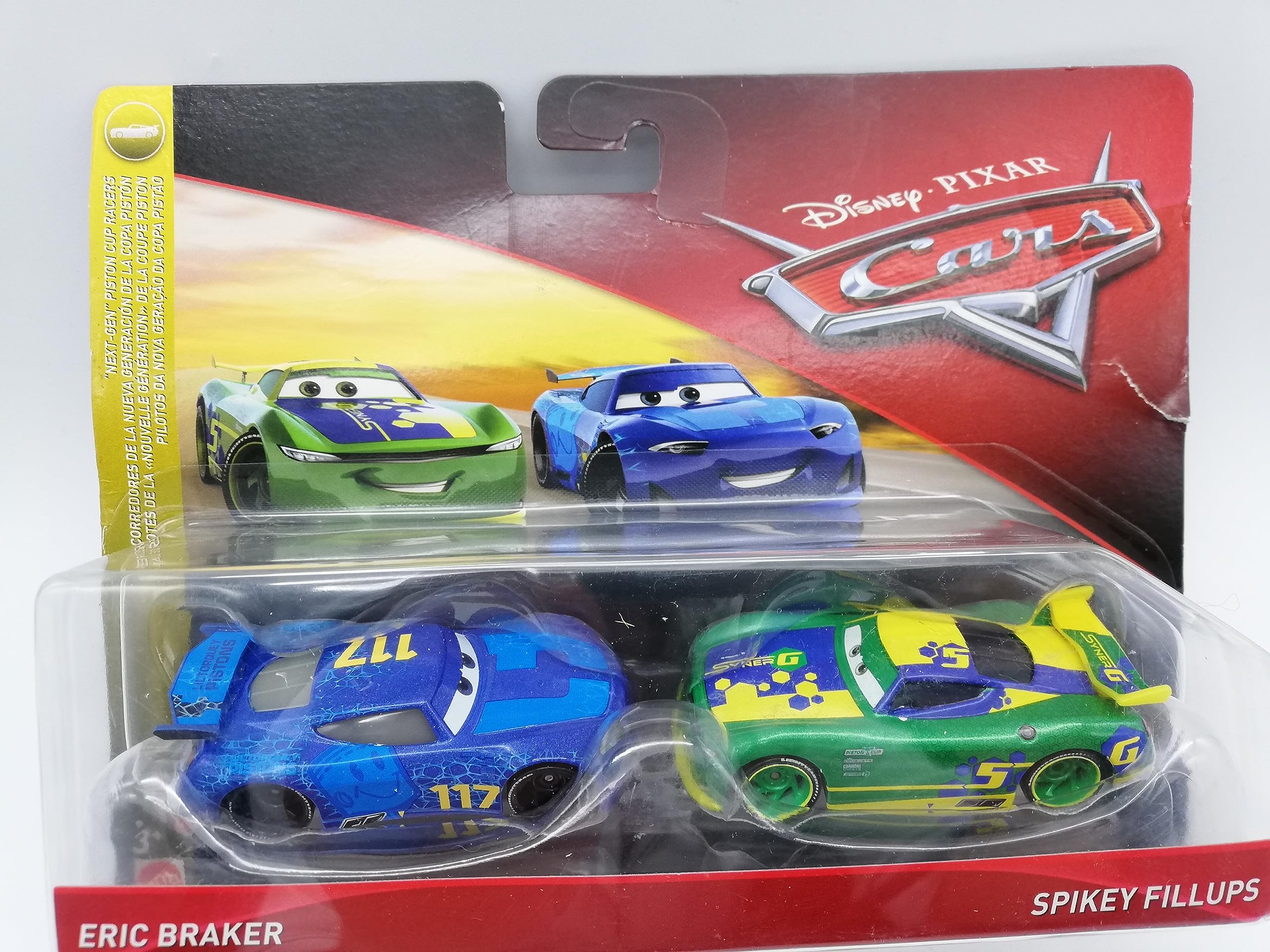 Disney Cars Toys - Lil Torquey and SynerG Die-Cast Vehicle Set for Kids | Lightning McQueen Movie Collection | Birthday Gifts & Playtime Fun