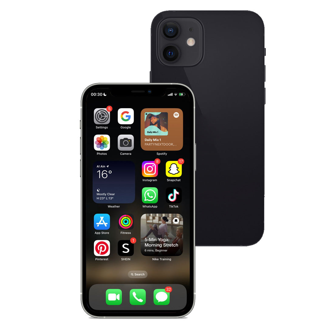 iPhone 12 256GB Unlocked Smartphone - Latest iOS, Super Retina XDR Display, 5G Ready - Perfect for Work, Travel & Entertainment