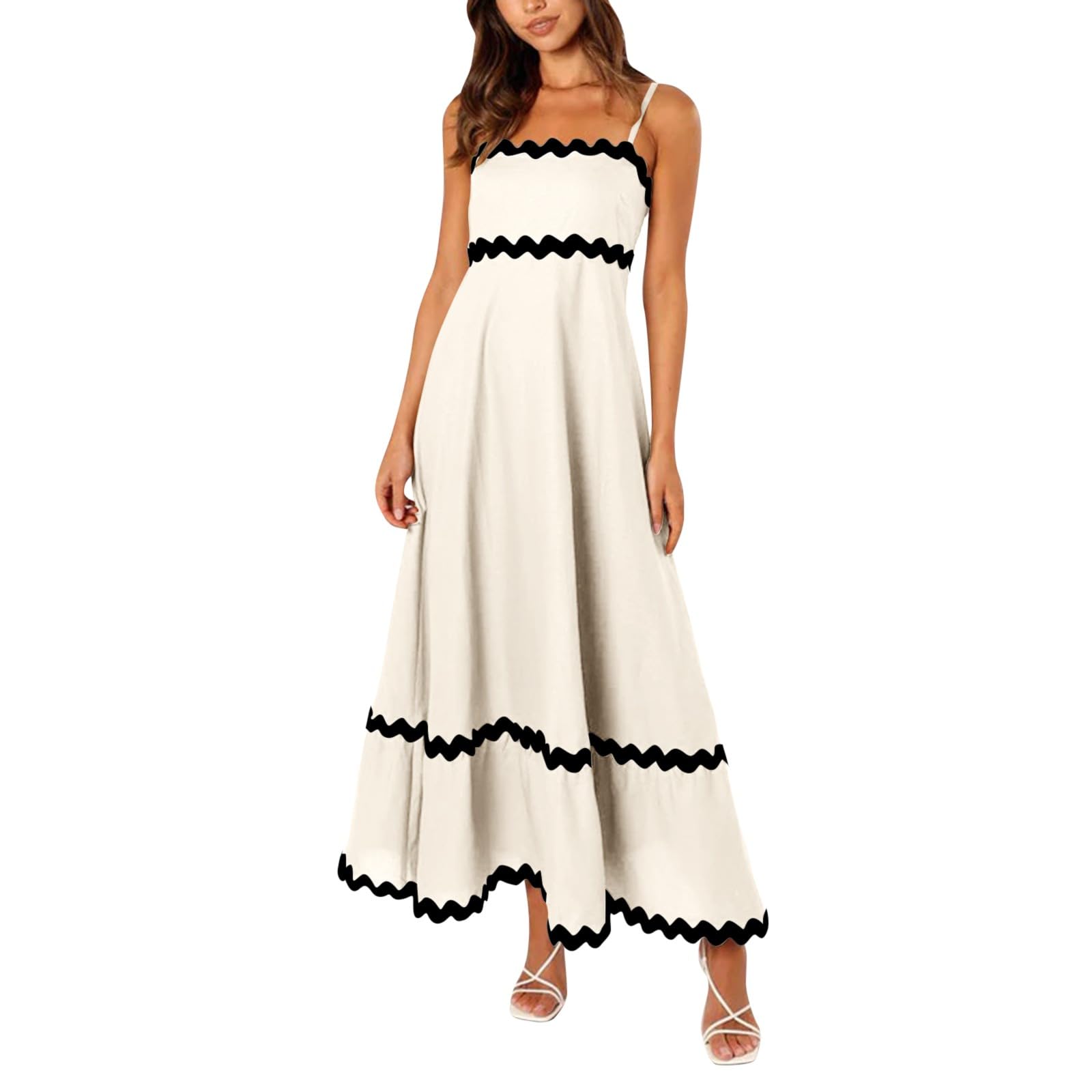 2024 Women's Summer Sundress - Sleeveless Loose Beach Dress for Casual Fashion & Sexy Style | Perfect for Vacations, Pool Parties & Outdoor Adventures