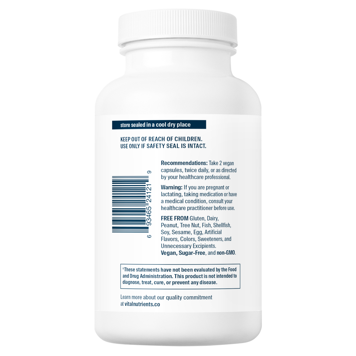 Vital Nutrients Menopause Support Supplement for Women - Natural Hormone Balance & Hot Flash Relief - Perfect for Perimenopause & Postmenopause Wellness