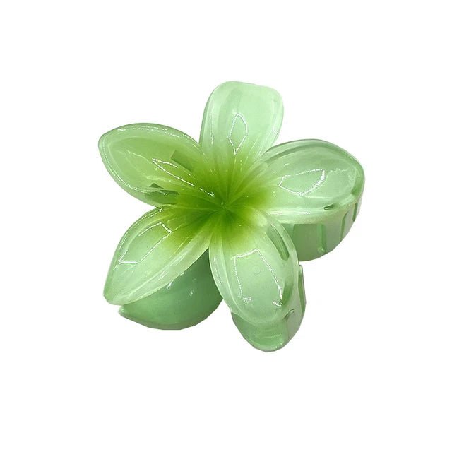 Exotic Frangipani Flower Hair Clip - Elegant and Stylish Hair Accessory for Women, Perfect for Weddings, Parties, and Everyday Wear