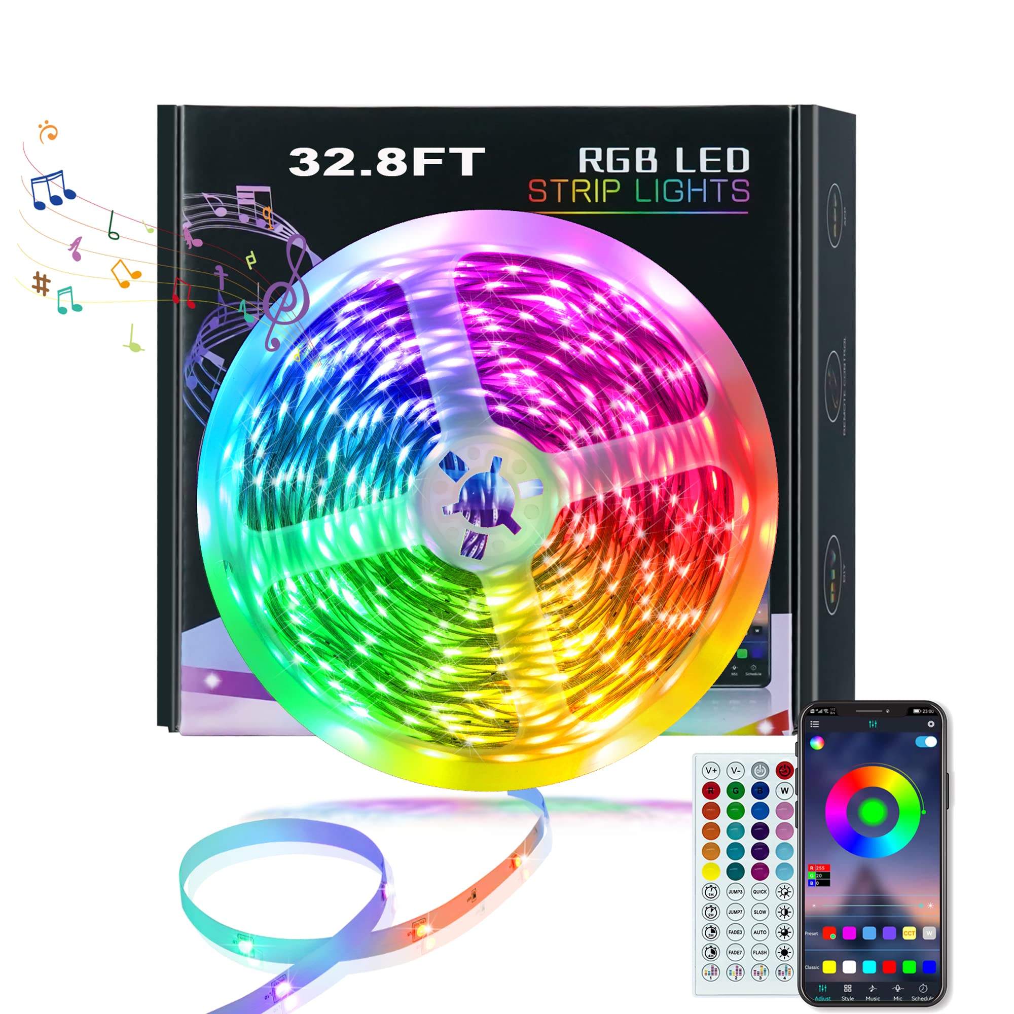 Illuminate Your Life with KEELIXIN Smart LED Strip Lights