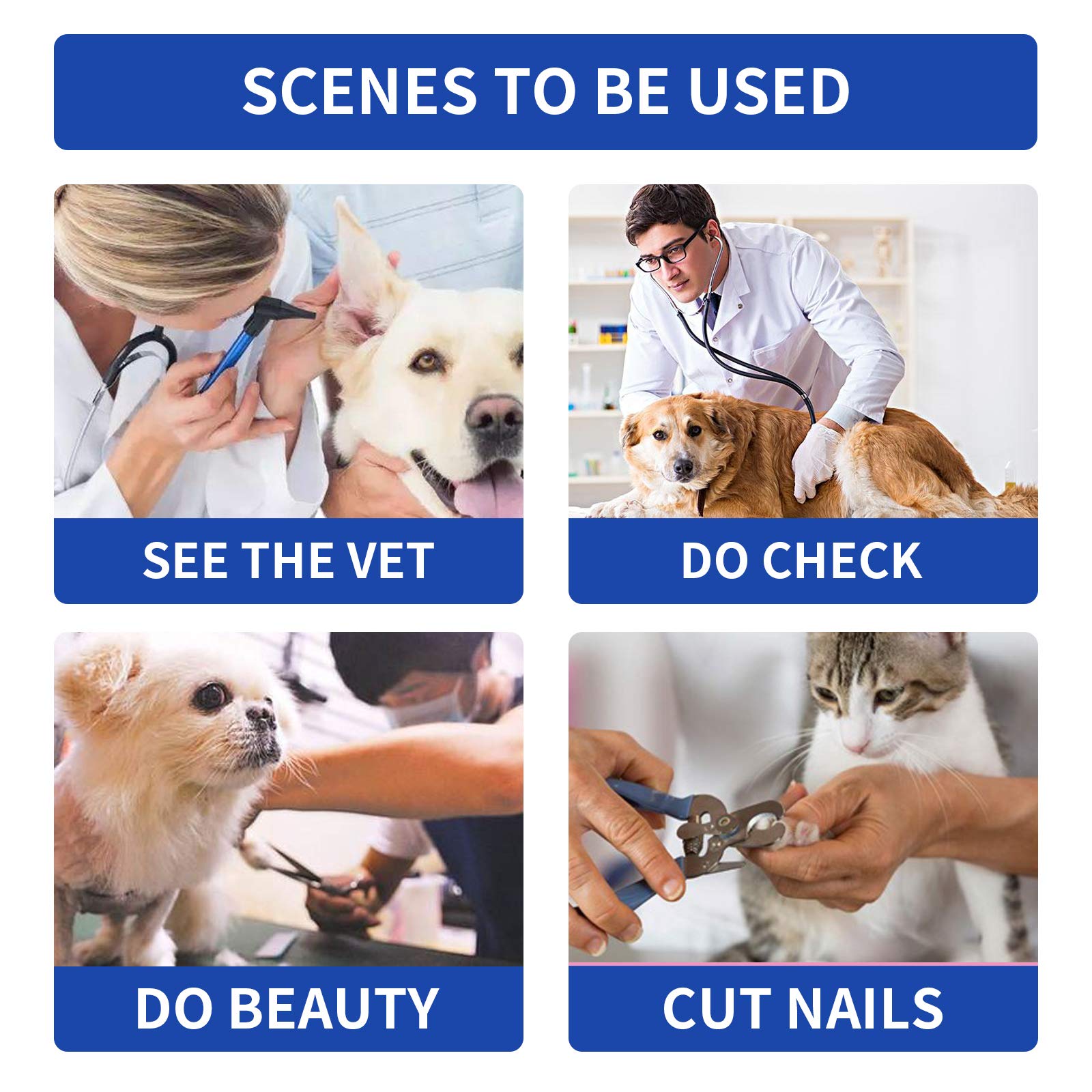 Inflatable Dog Cone Collar - Adjustable Soft Recovery E-Collar for Dogs After Surgery - Prevents Biting & Scratching Without Blocking Vision - Comfortable Post-Op Protective Gear (Blue, XL Size) - Perfect for Wound Healing, Spay/Neuter Recovery & Skin Allergy Protection