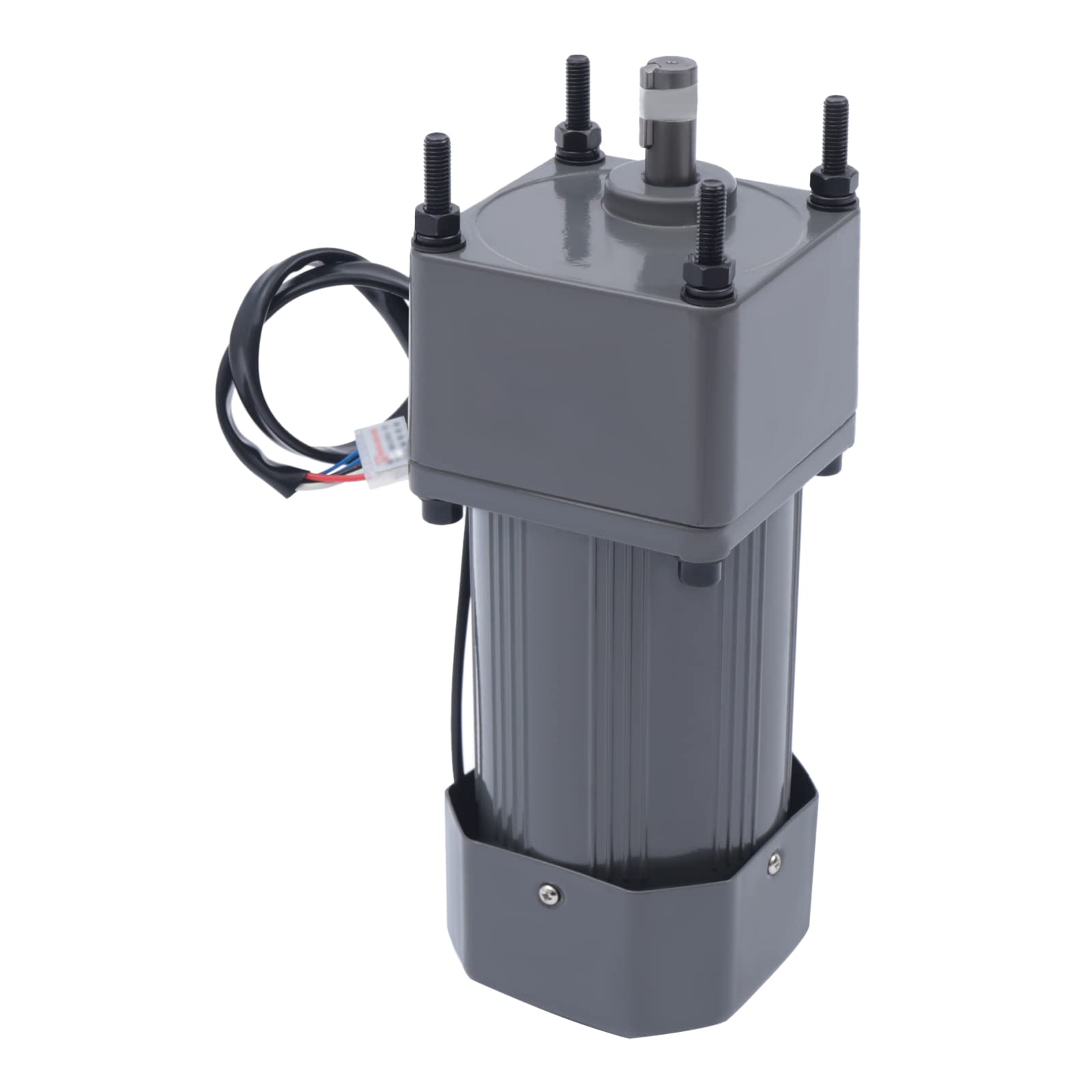 110V 200W 20K High Torque AC Gear Motor - Single-Phase 24.1Nm Electric Gear Reducer with 0-68 RPM Adjustable Speed Controller - Perfect for Conveyor Systems, Packaging Machines & Industrial Automation Equipment