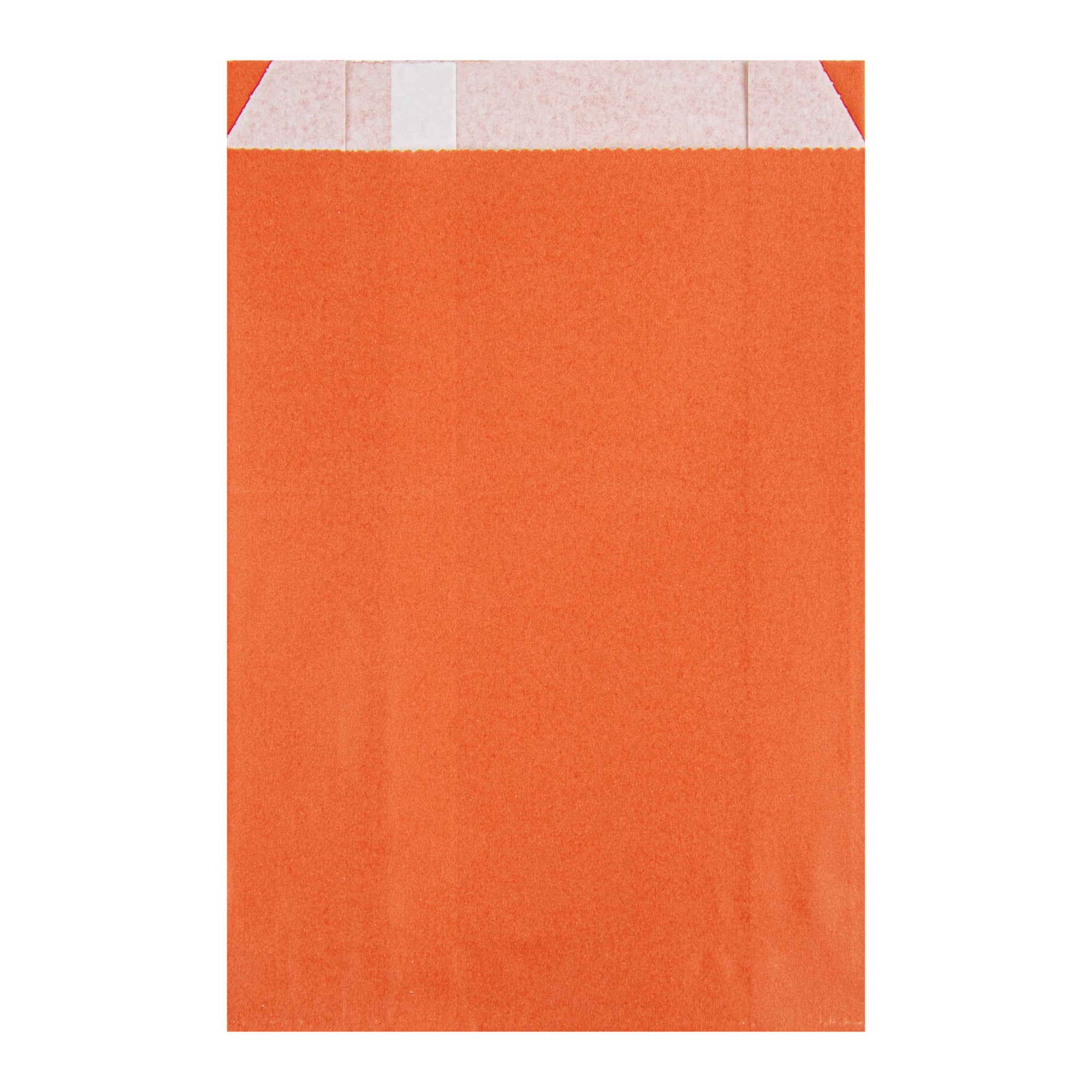 Orange Paper French Fry Bags - 4.25