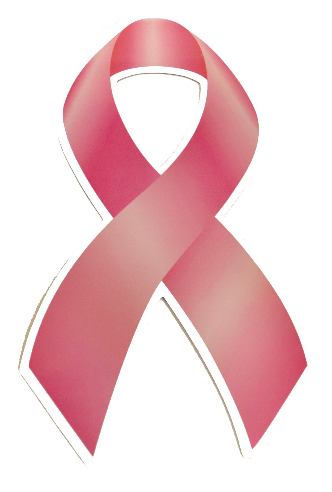 Hot Pink Ribbon Car Magnet - Strong Adhesive Decorative Car Accessory for Breast Cancer Awareness, Support, and Fundraising Events | Perfect for Cars, Trucks, and Metal Surfaces