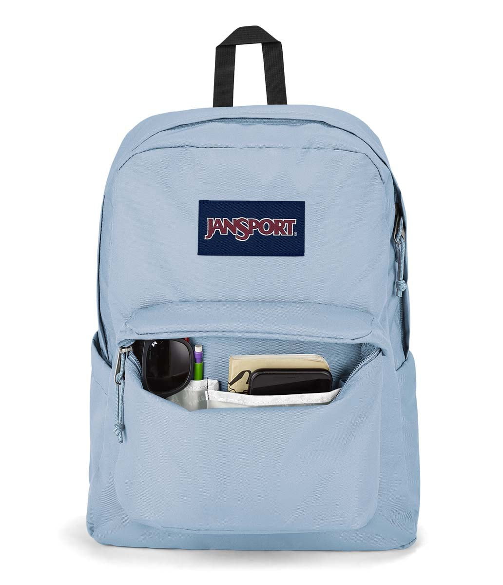 JanSport SuperBreak Plus Backpack - Lightweight Laptop Backpack for School & Travel, Durable Blue Dusk Daypack - Perfect for College Students, Commuters & Outdoor Adventures