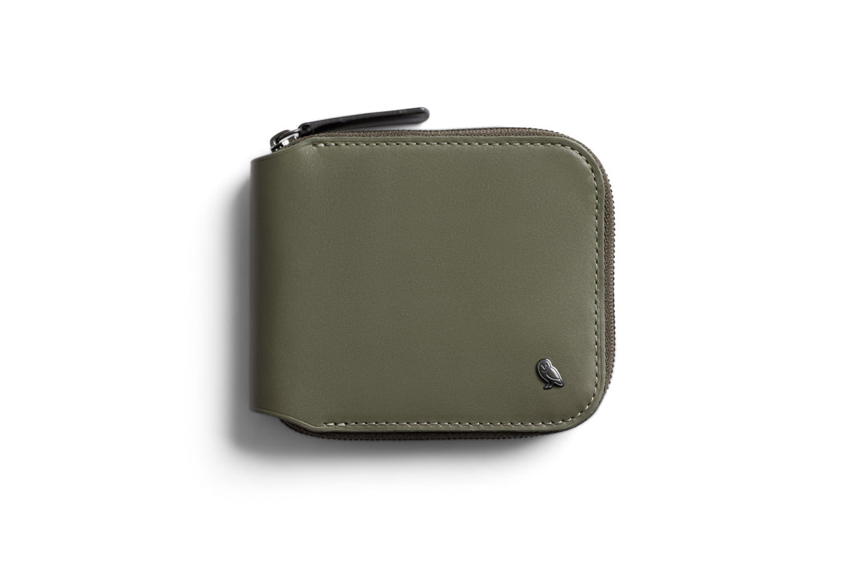 Bellroy Slim Zip Wallet for Men & Women - RFID Blocking Minimalist Card Holder - Perfect for Travel, Everyday Carry & Secure Storage