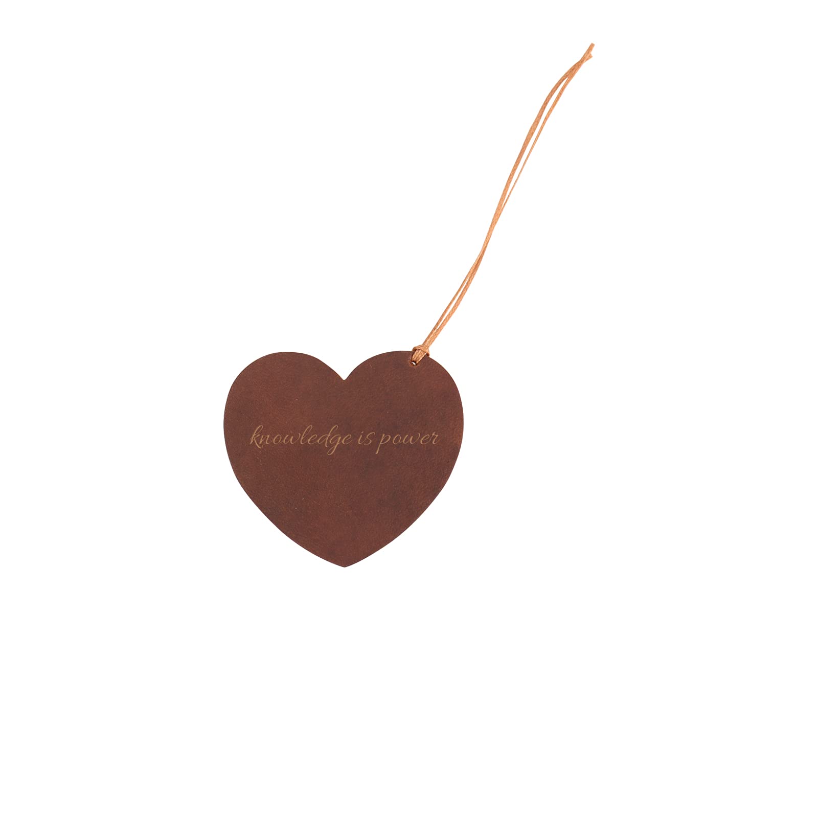 Personalized Heart-Shaped Leather Bookmarks - Custom Engraved Text for Book Lovers, Readers & Writers - Perfect Gift for Bookworms (Red) - Ideal for Reading, Book Clubs & Literary Gifts