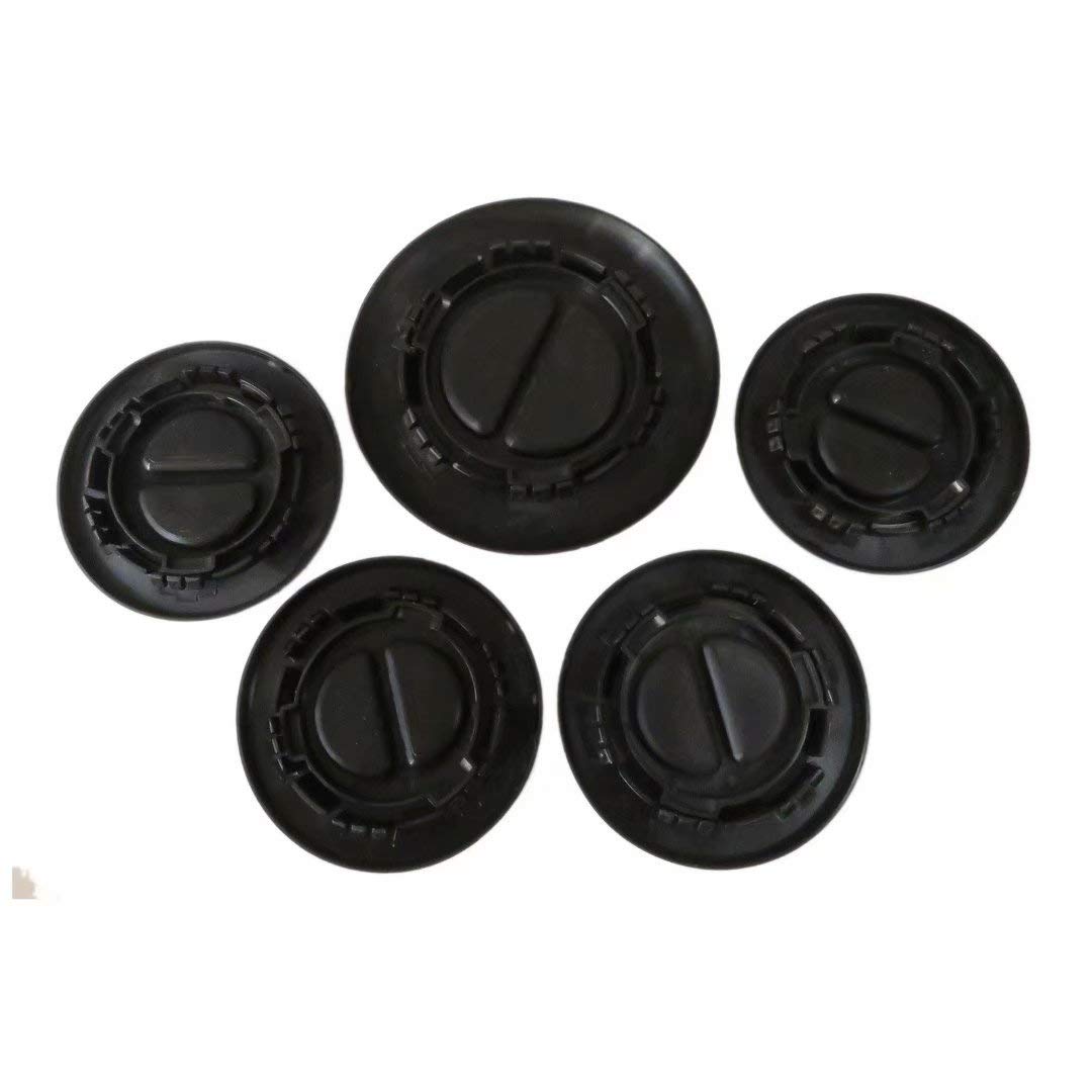 JRSHOME 5th Wheel/Gooseneck Bed Plug Cover Kit for 2014-2019 Ram 2500 & 3500 Trucks - 68225506AA - Durable Protection for Towing & Hauling - Perfect for RV Camping & Heavy-Duty Truck Accessories