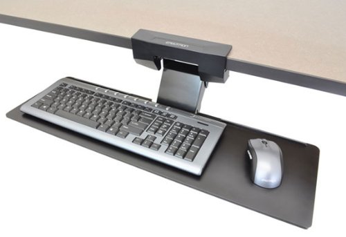 Neo-Flex Under Desk Keyboard Tray - Adjustable Ergonomic Keyboard Arm for Office & Home Workspace - Perfect for Standing Desks & Small Spaces