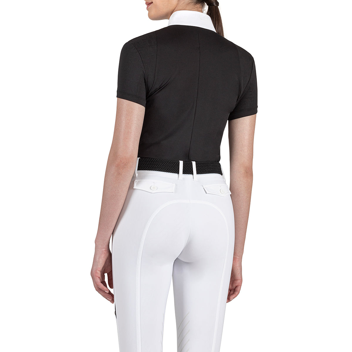 Equiline Women's CellaC Competition Polo Shirt - Breathable Equestrian Riding Shirt for Show Jumping & Dressage - Perfect for Horseback Riding & Equestrian Events