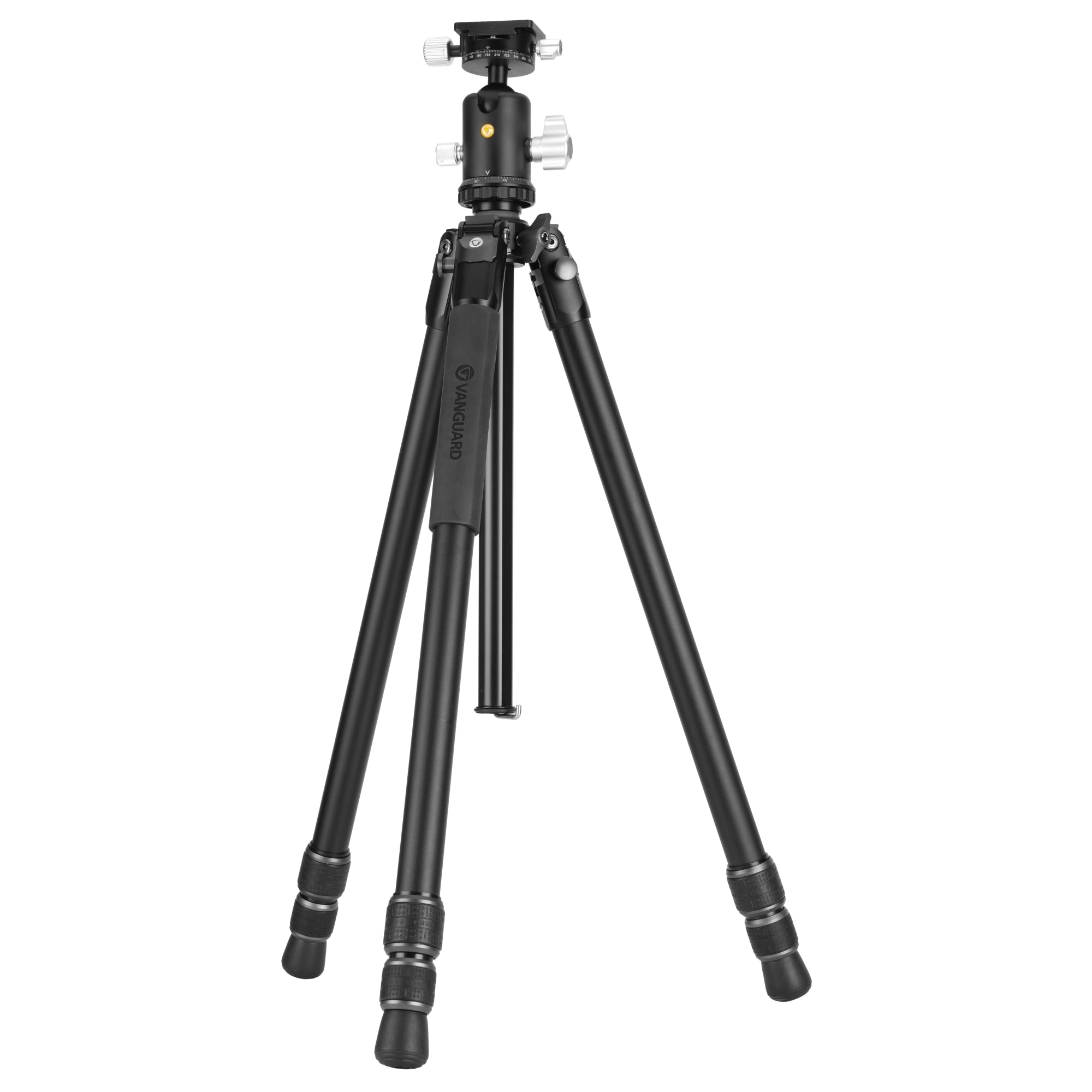 VEO 3 303AB Professional Aluminum Tripod with Dual Axis Ball Head - Lightweight & Stable for DSLR Cameras, Video Shooting, Travel Photography
