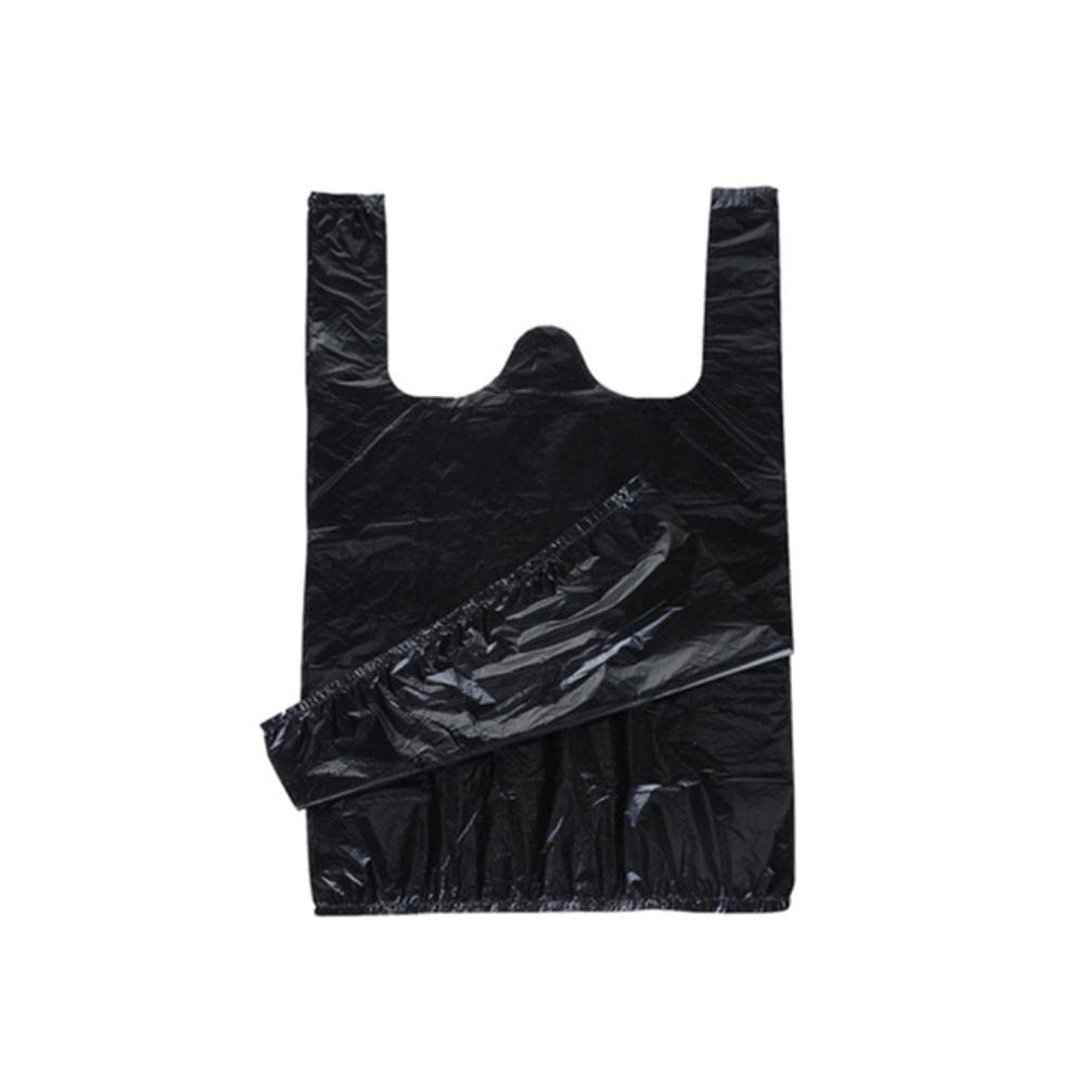 ZHOUHONG Heavy-Duty Handle Trash Bags - Thickened Disposable Plastic Garbage Bags for Kitchen, Bathroom & Office Waste - Leak-Proof & Tear-Resistant for Easy Cleaning & Storage