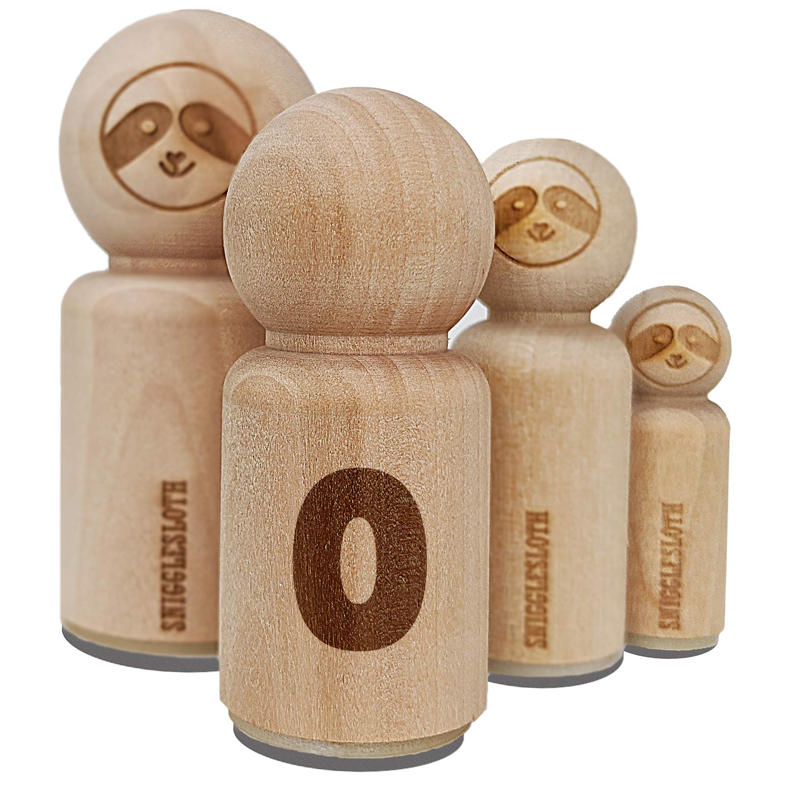 1/2 Inch Mini Rubber Stamp Set - Fun Bold Font Letters & Numbers for Crafting, Scrapbooking, Planners & DIY Projects - Perfect for Stamping, Card Making, Journaling & Home Decor