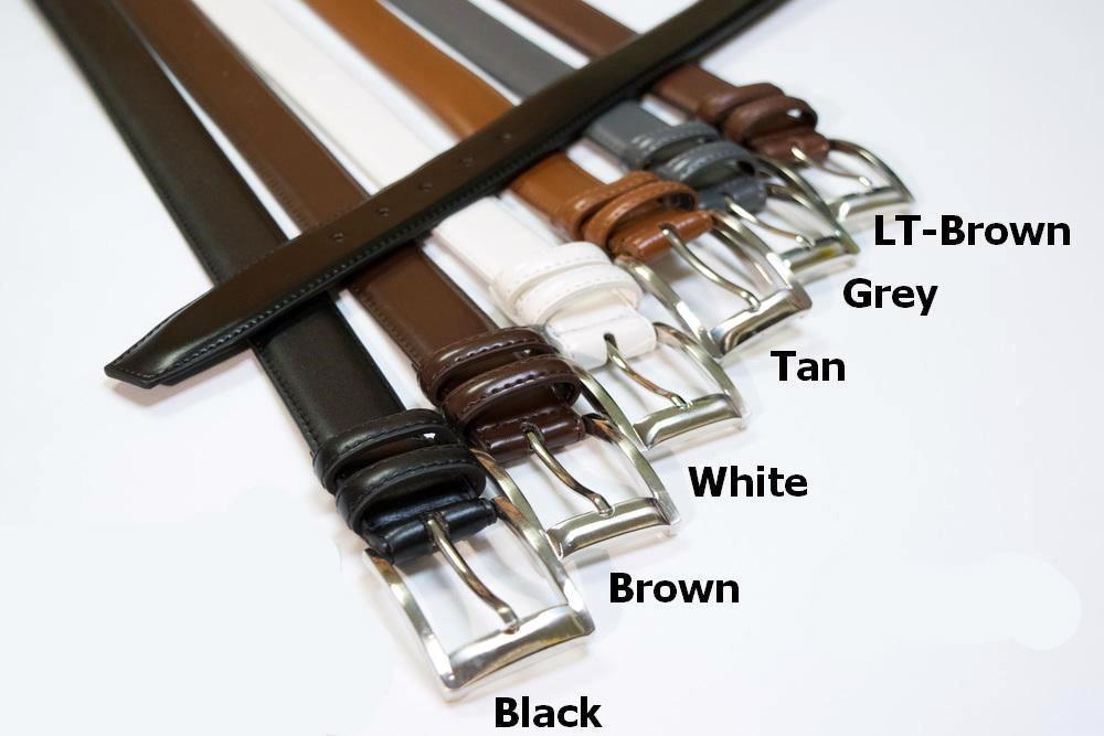 Premium Genuine Leather Dress Belt for Men - Classic & Stylish Formal Wear Accessory - Perfect for Business, Office, and Special Occasions