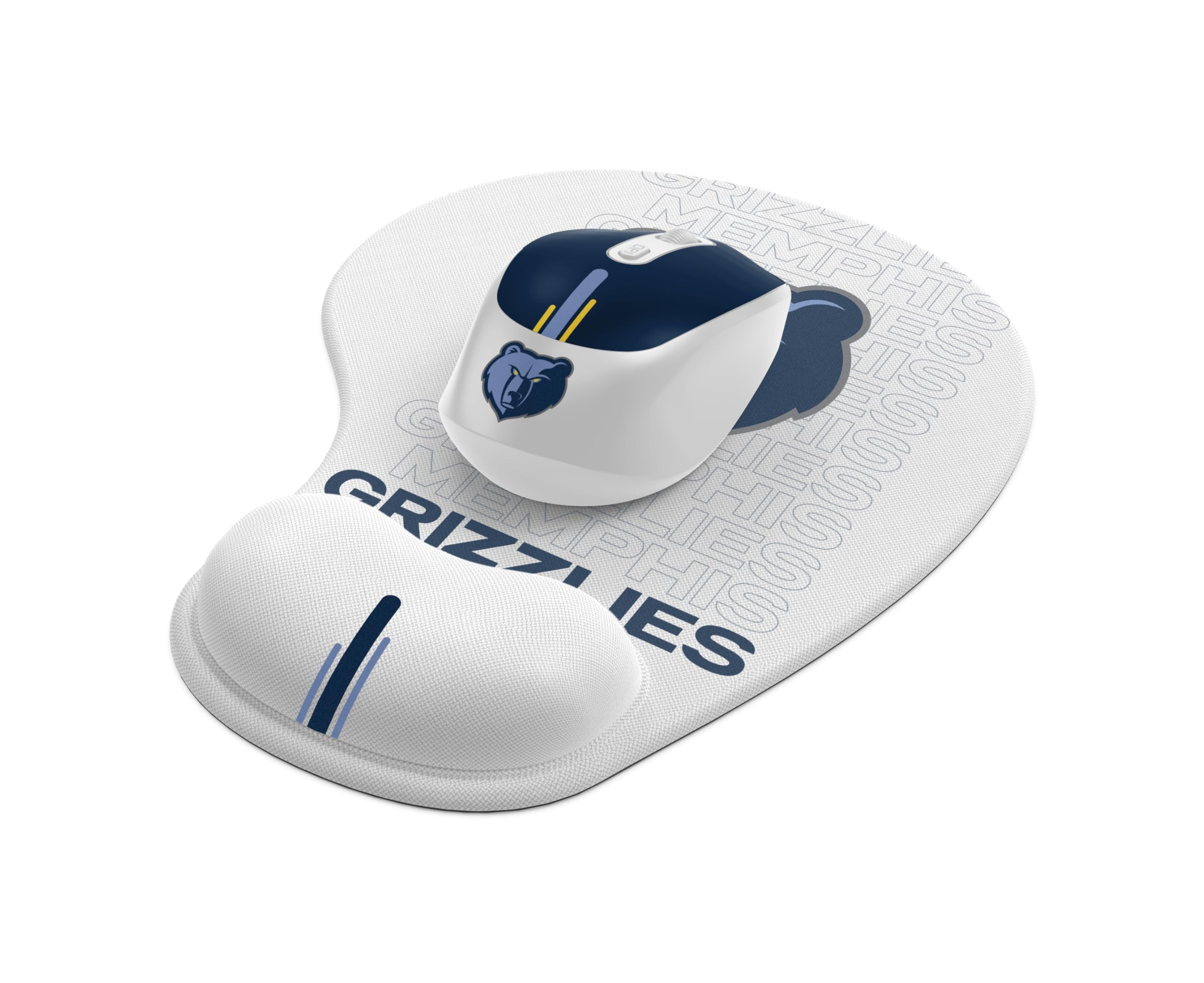 SOAR NBA Wireless Mouse and Mouse Pad Set - Ergonomic Gaming Mouse with RGB Lights for PC, Laptop, Mac - Perfect for Basketball Fans, Office Work & Gaming