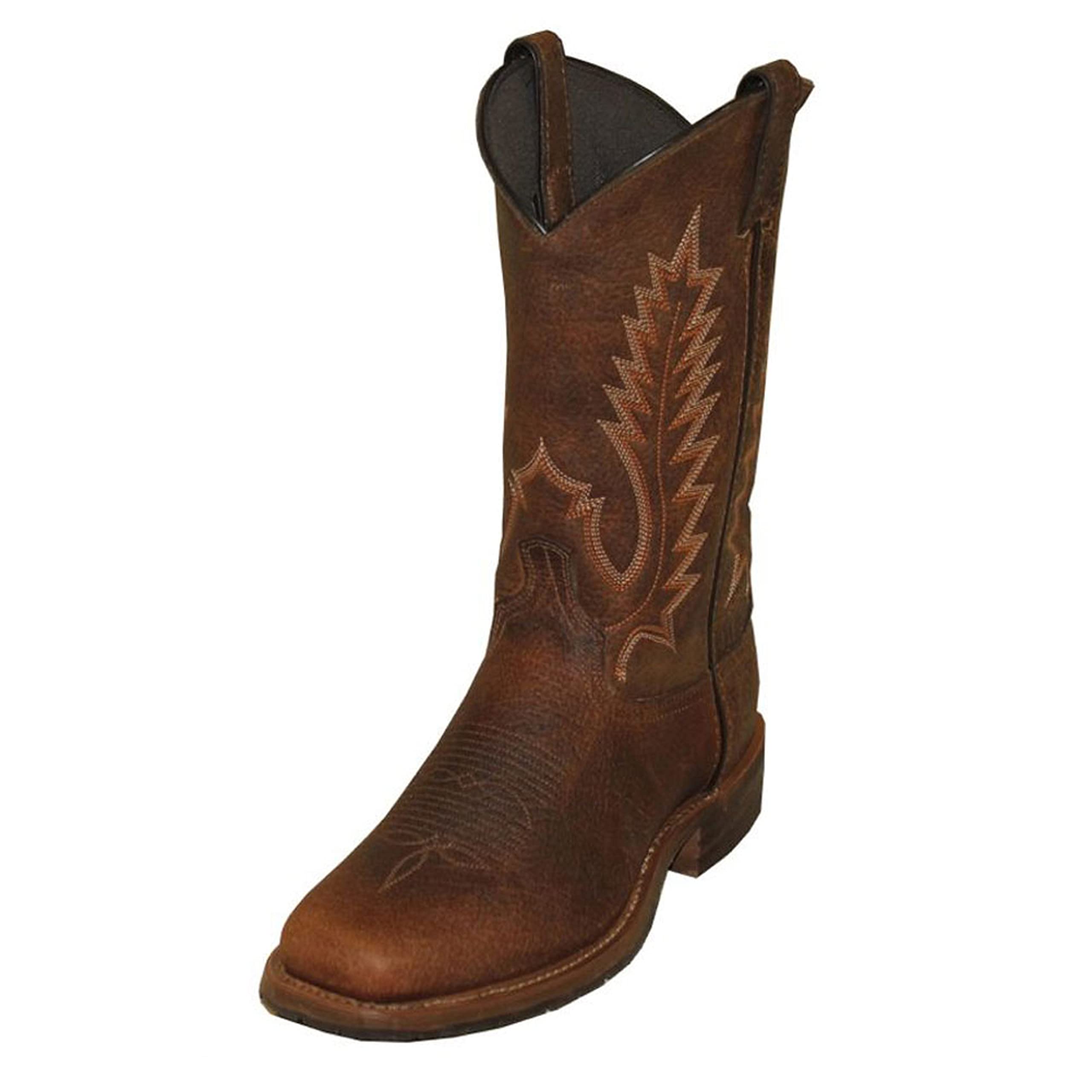 Abilene Men's 6724 Genuine Leather Western Boots - Cowboy Boots for Men with Comfortable Cushion Insole | Perfect for Rodeo, Country Dancing & Outdoor Work
