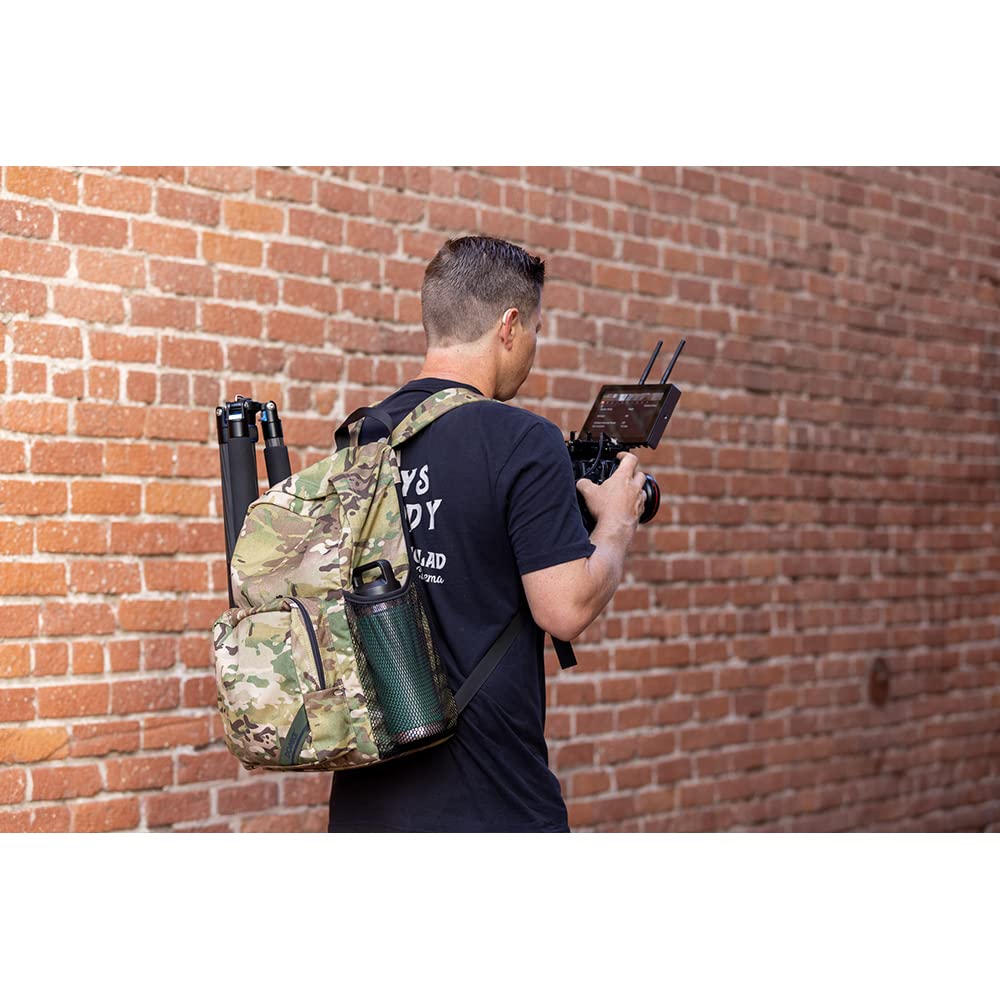 Domke Camouflage Large Camera Backpack - Durable DSLR & Mirrorless Bag for Photographers - Perfect for Outdoor, Travel & Adventure Photography